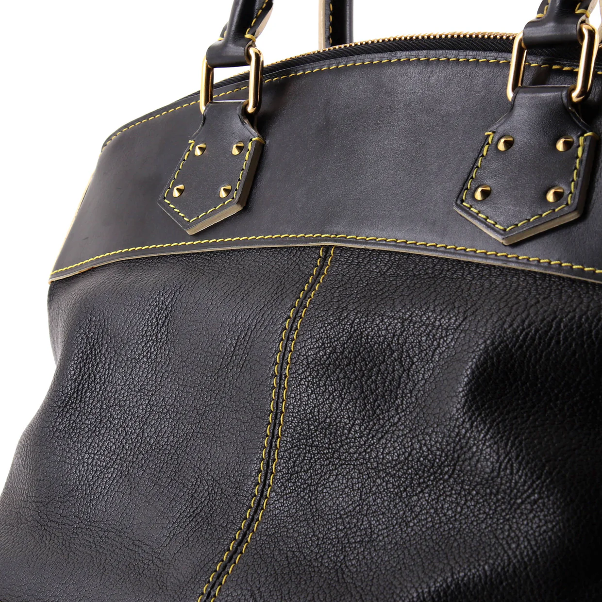 Suhali Lockit Handbag Leather PM - Deep Luxury