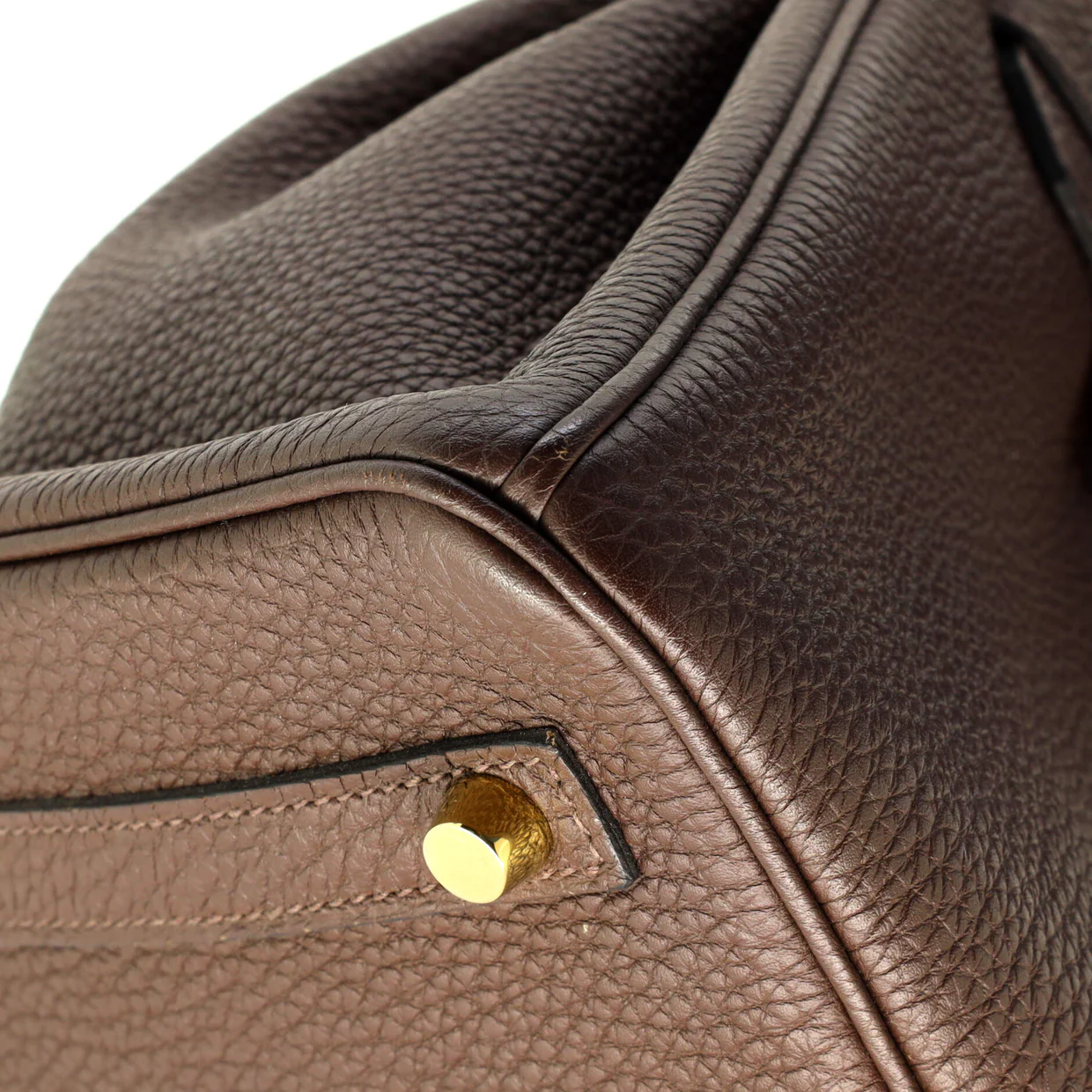 Birkin Handbag Havane Togo with Gold Hardware 30 - Deep Luxury