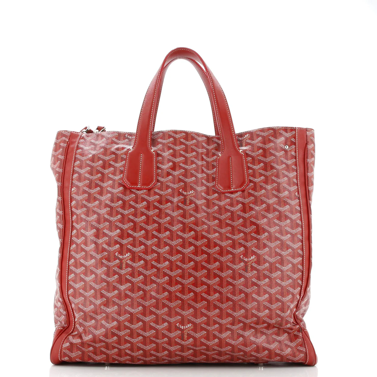 Voltaire Convertible Tote Painted Coated Canvas - Deep Luxury