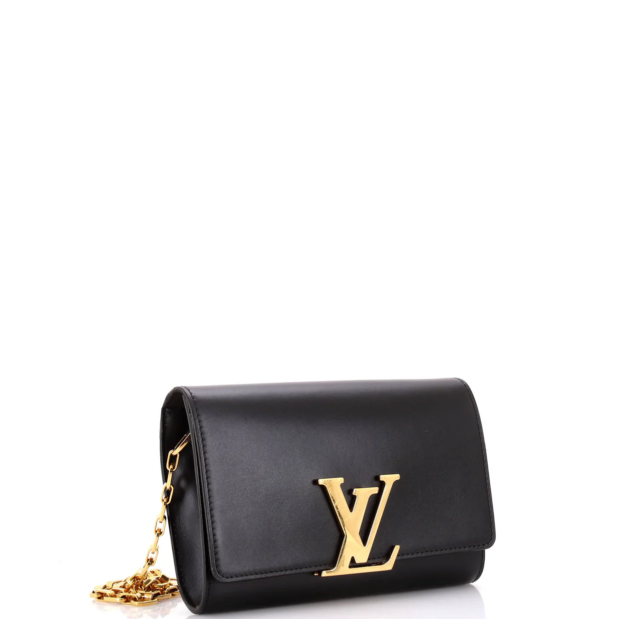 Chain Louise Clutch Leather MM - Deep Luxury