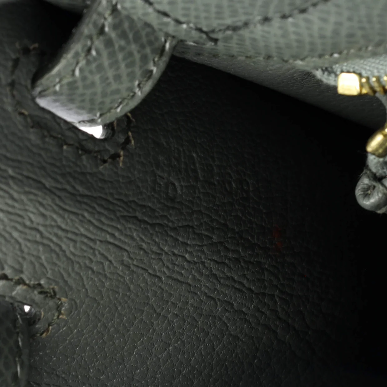 Kelly Handbag Vert Amande Epsom with Gold Hardware 25 - Deep Luxury