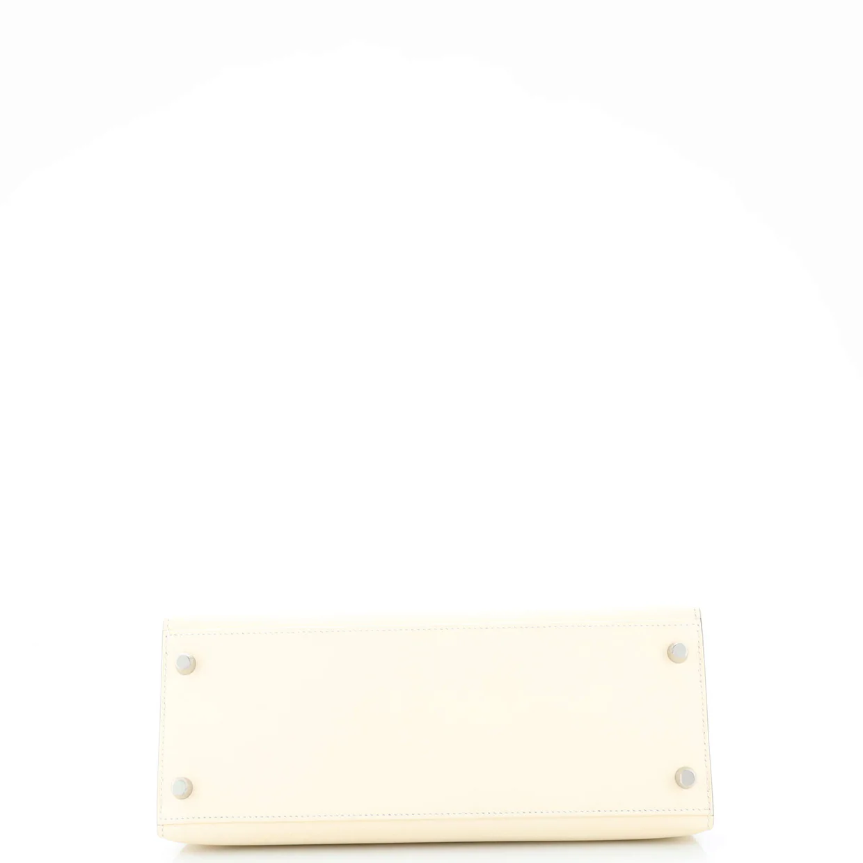Kelly Handbag Light Epsom with Palladium Hardware 28 - Deep Luxury