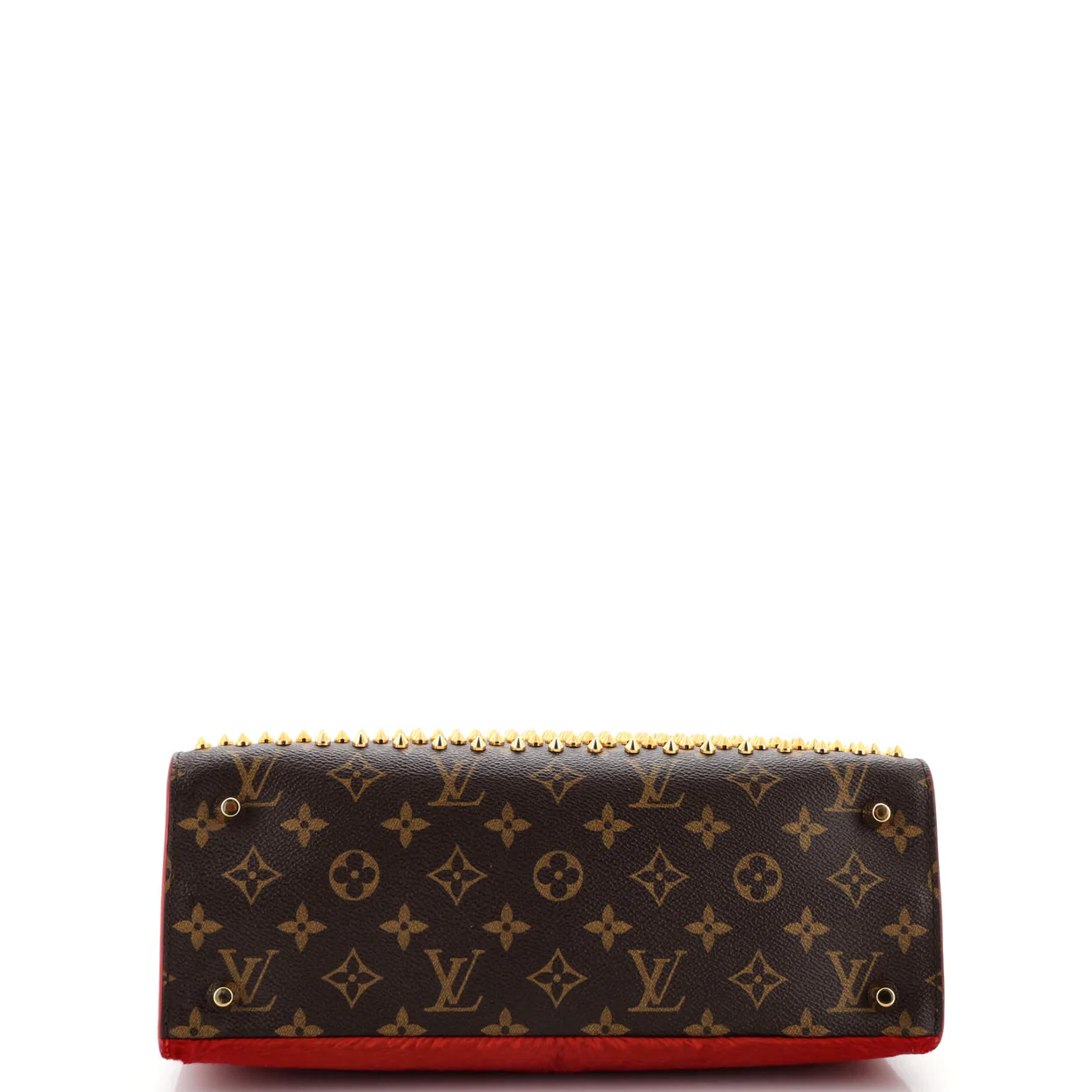 x Christian Louboutin Shopping Bag Calf Hair and Monogram Canvas - Deep Luxury