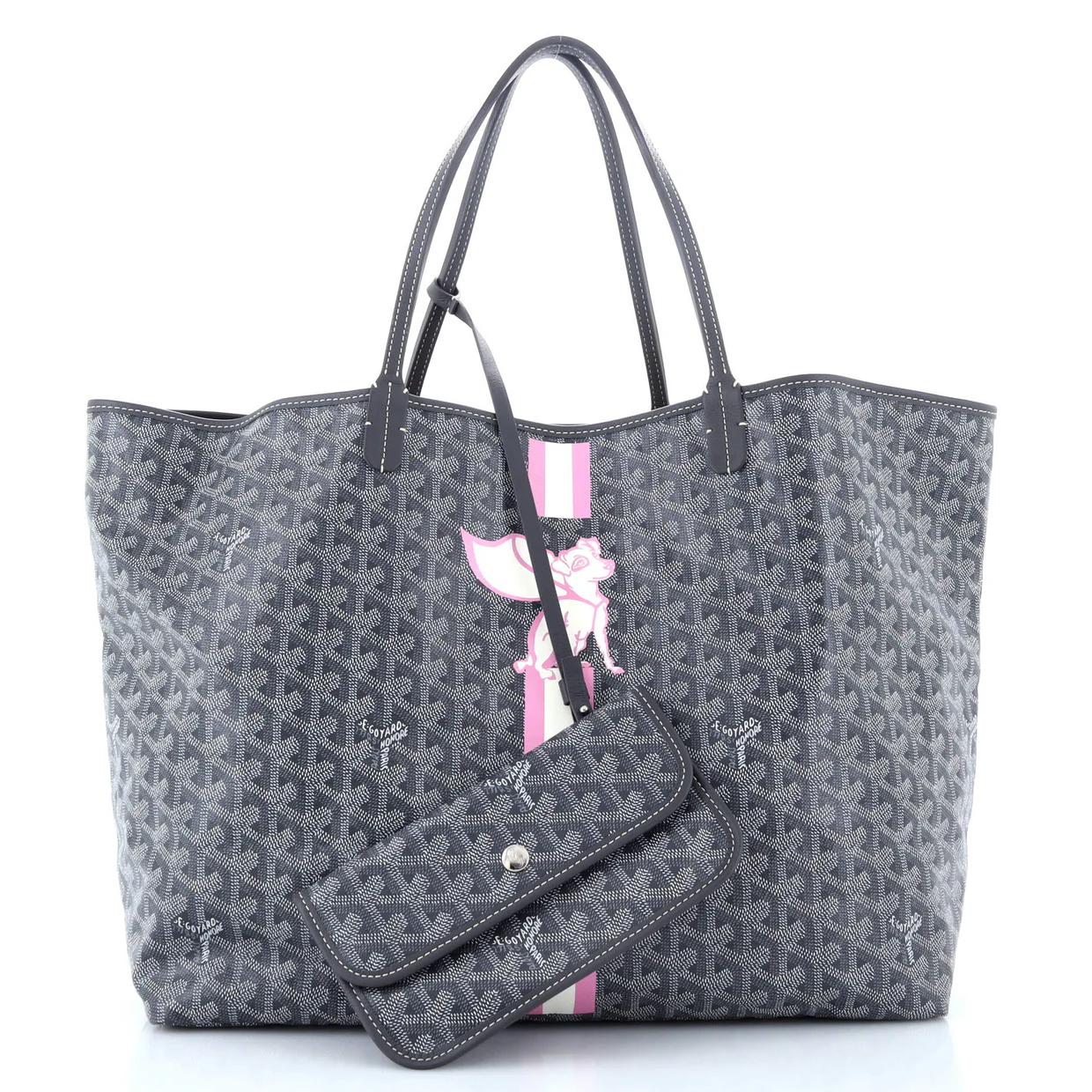 Saint Louis Tote Printed Coated Canvas GM - Deep Luxury