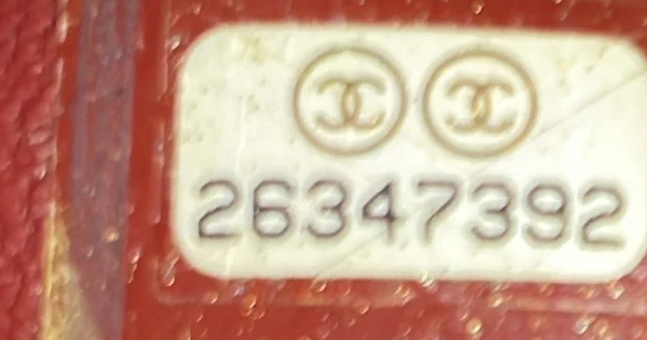 CC Flap Bag Chevron Sequins Mini - Deep Luxury