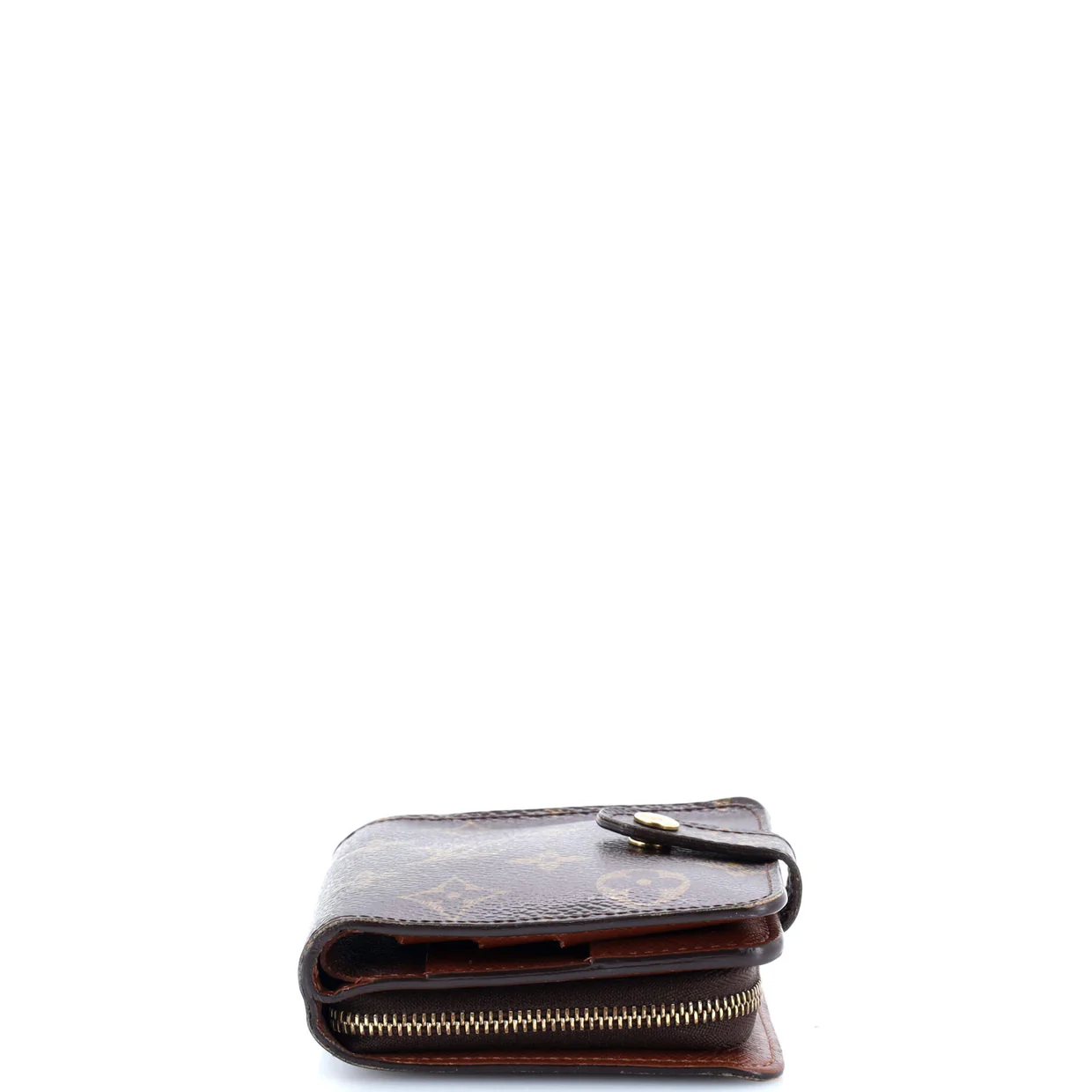 Compact Zippe Wallet Monogram Canvas - Deep Luxury