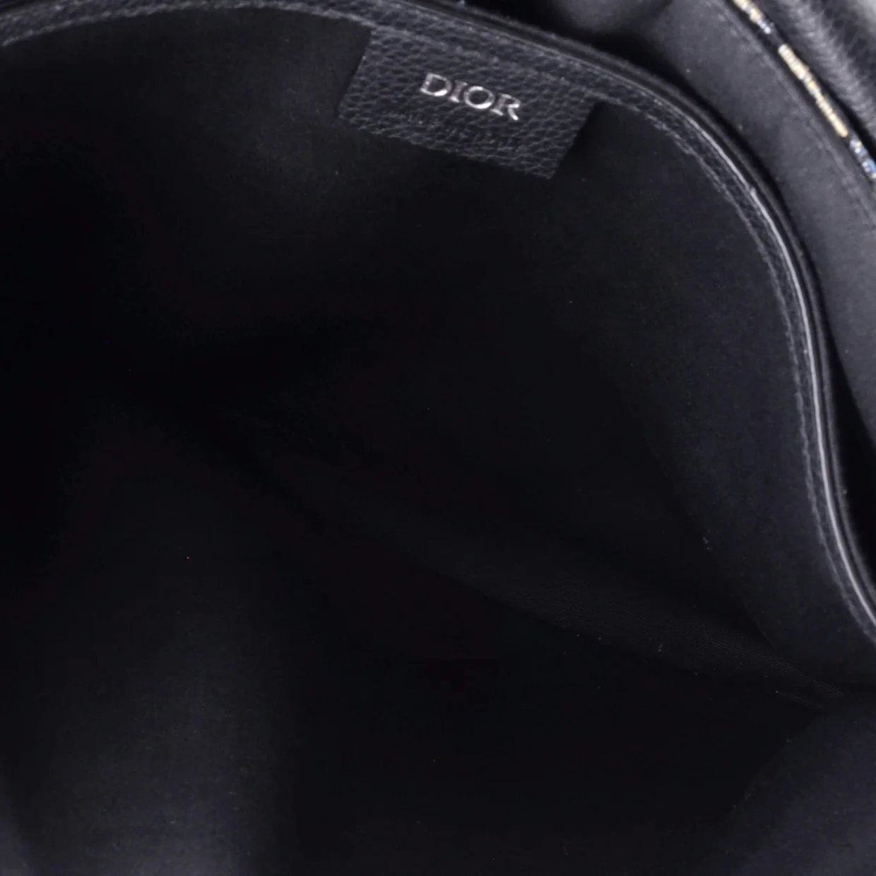 Saddle A4 Clutch Oblique Canvas and Leather - Deep Luxury