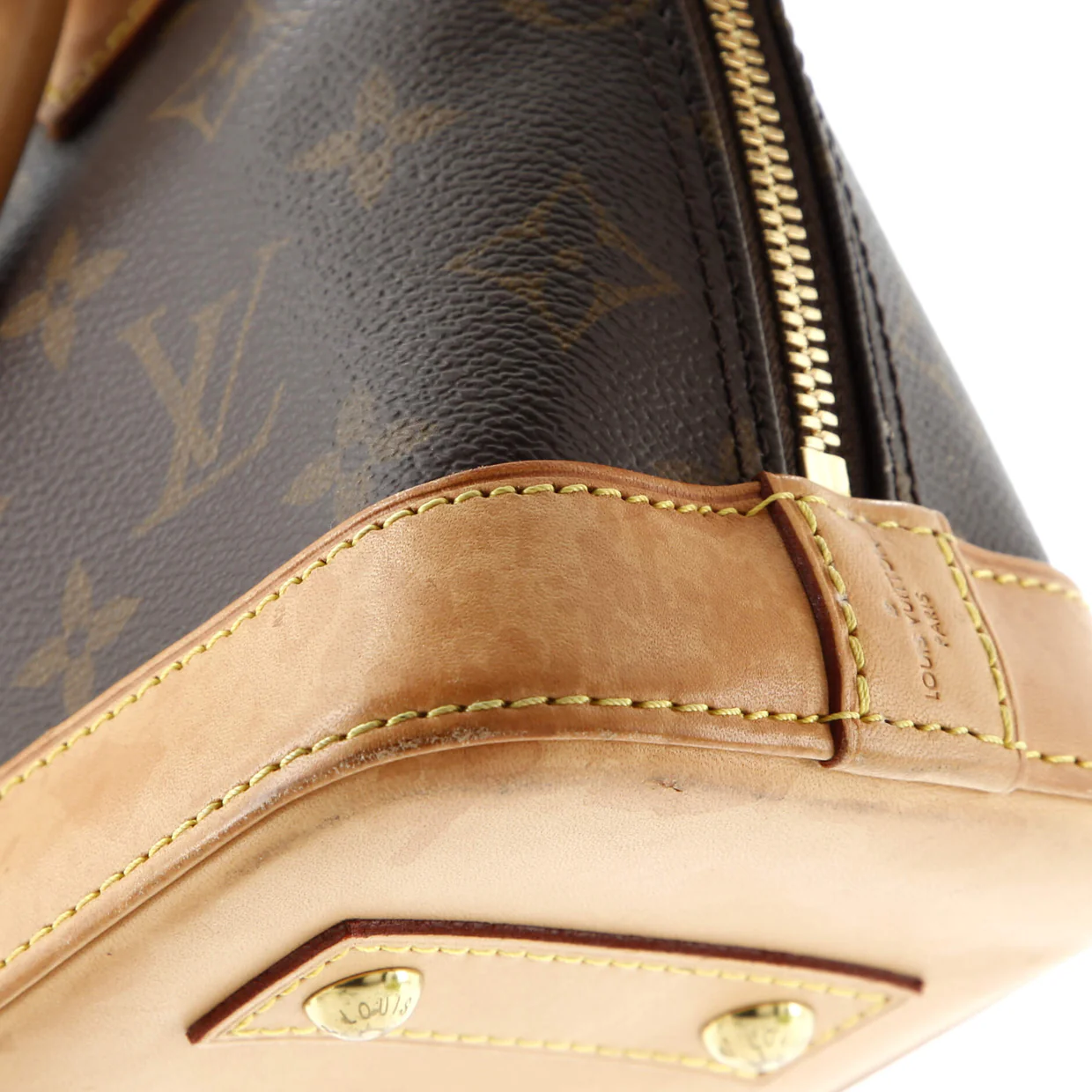 Alma Handbag Monogram Canvas BB - Deep Luxury