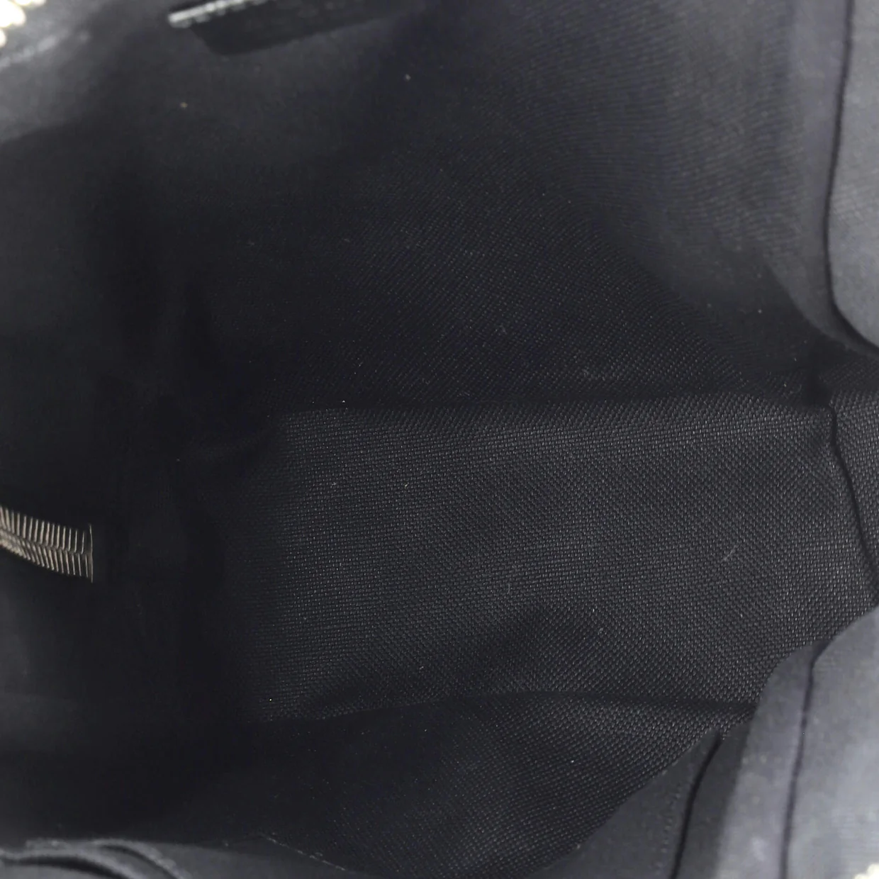 Soft Zip Sling Bag GG Coated Canvas Small - Deep Luxury