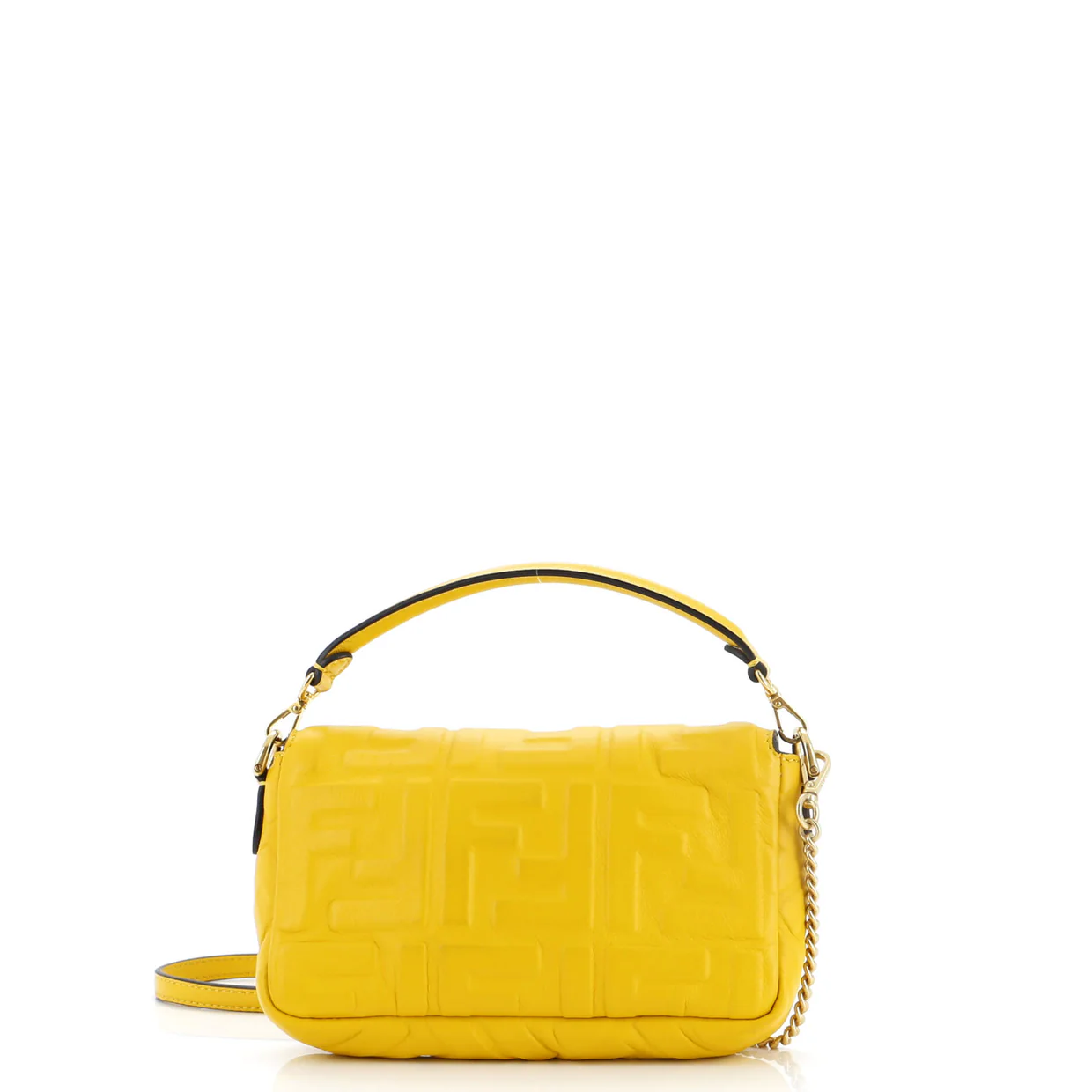 Baguette NM Bag Zucca Embossed Leather Mini - Deep Luxury