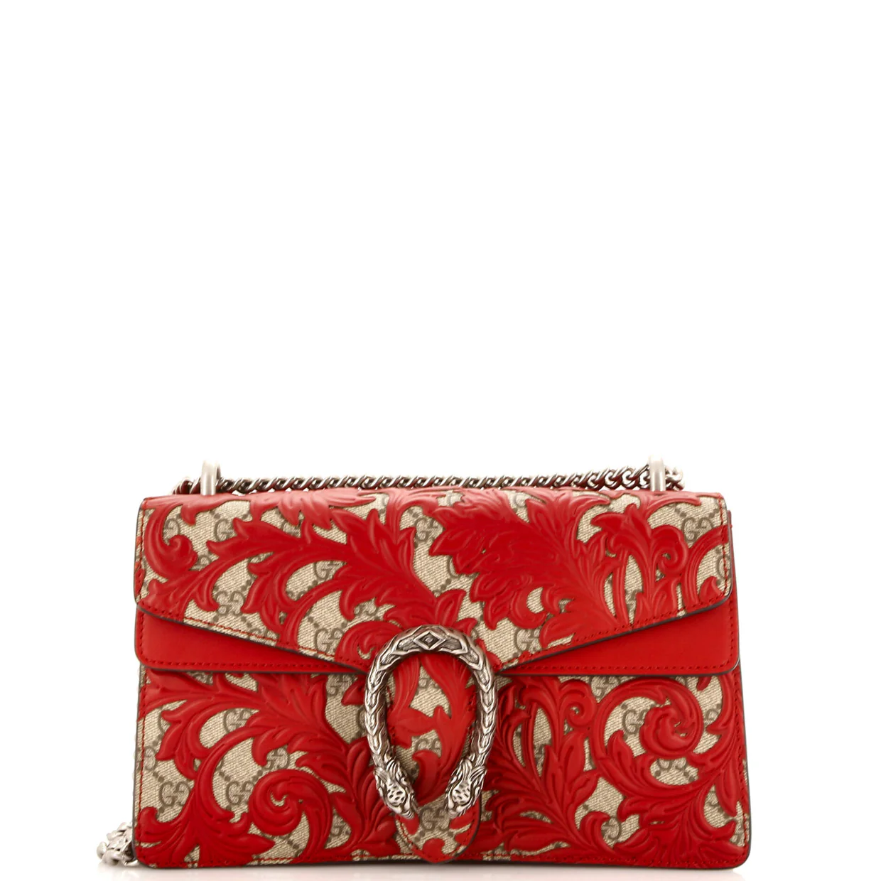 Dionysus Bag Arabesque GG Coated Canvas Small - Deep Luxury