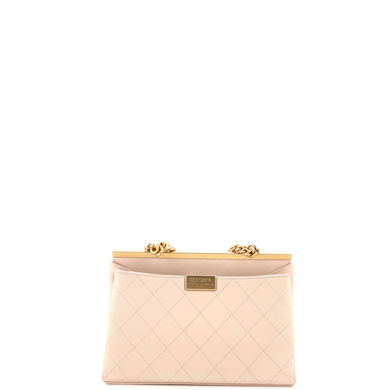 Coco Luxe Flap Bag Quilted Lambskin Small - Deep Luxury