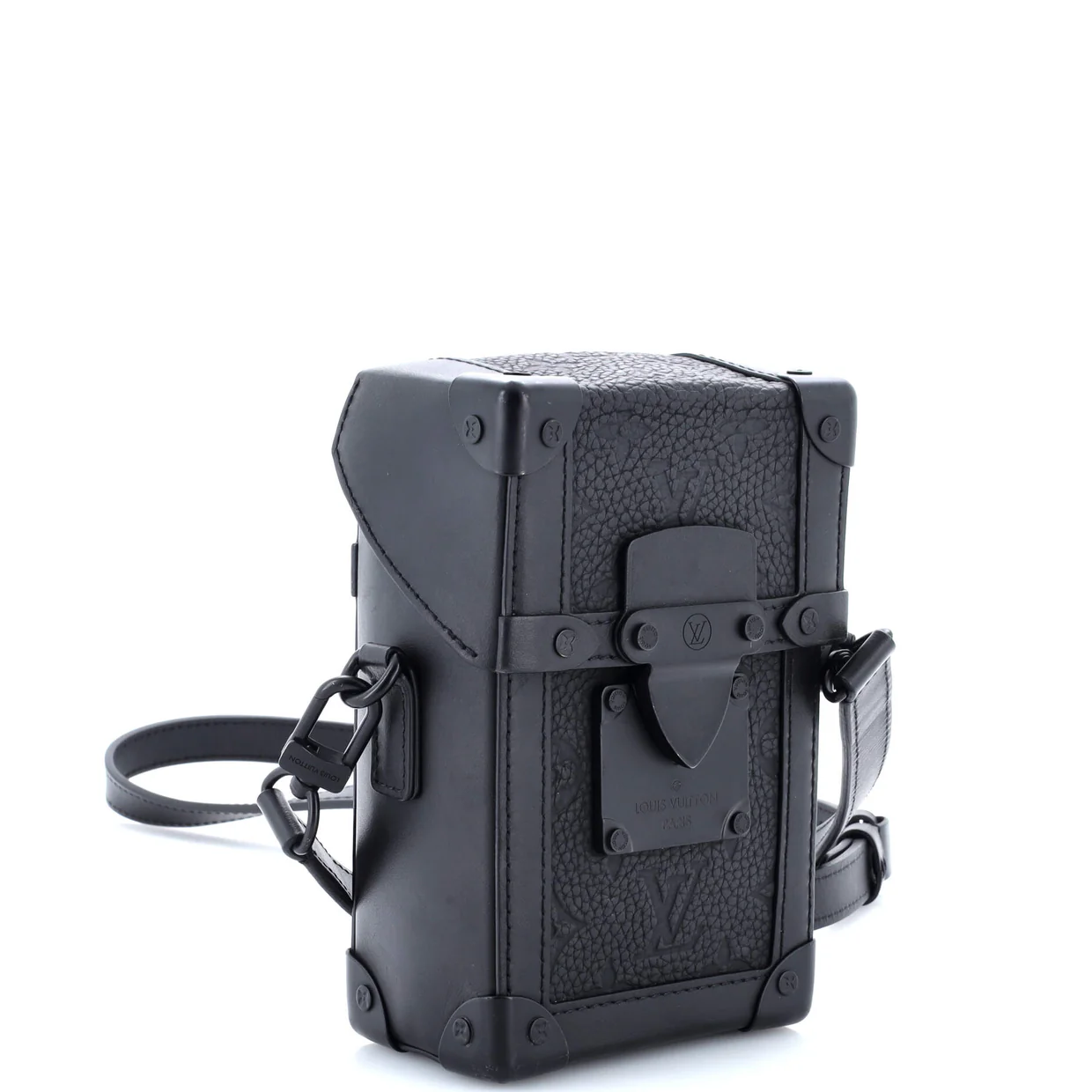 Vertical Trunk Wearable Wallet Monogram Taurillon Leather - Deep Luxury