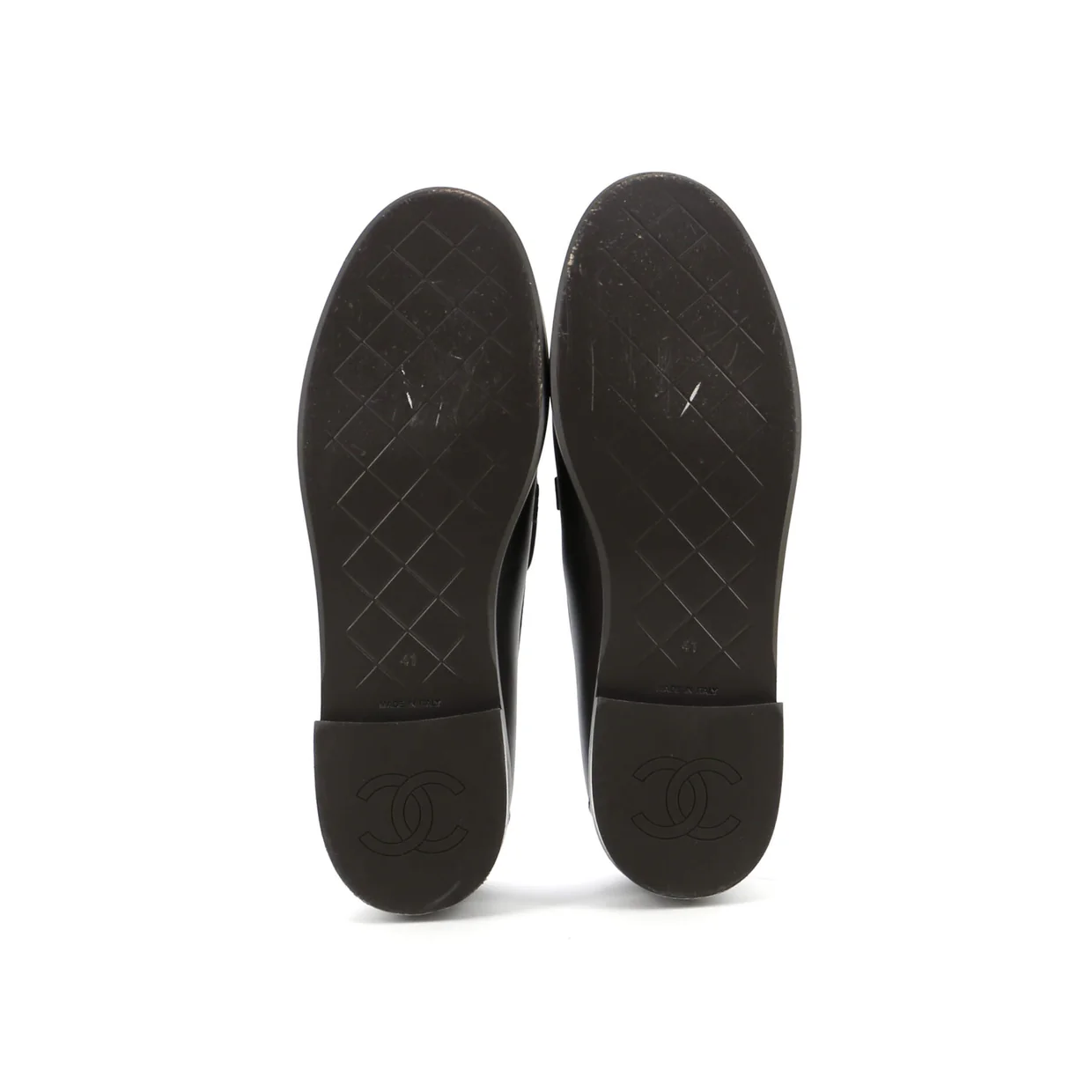 Women's CC Loafers Quilted Leather - Deep Luxury