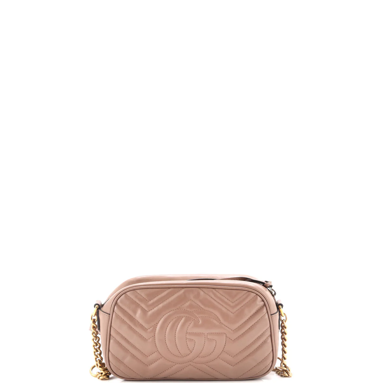 GG Marmont Shoulder Bag Matelasse Leather Small - Deep Luxury