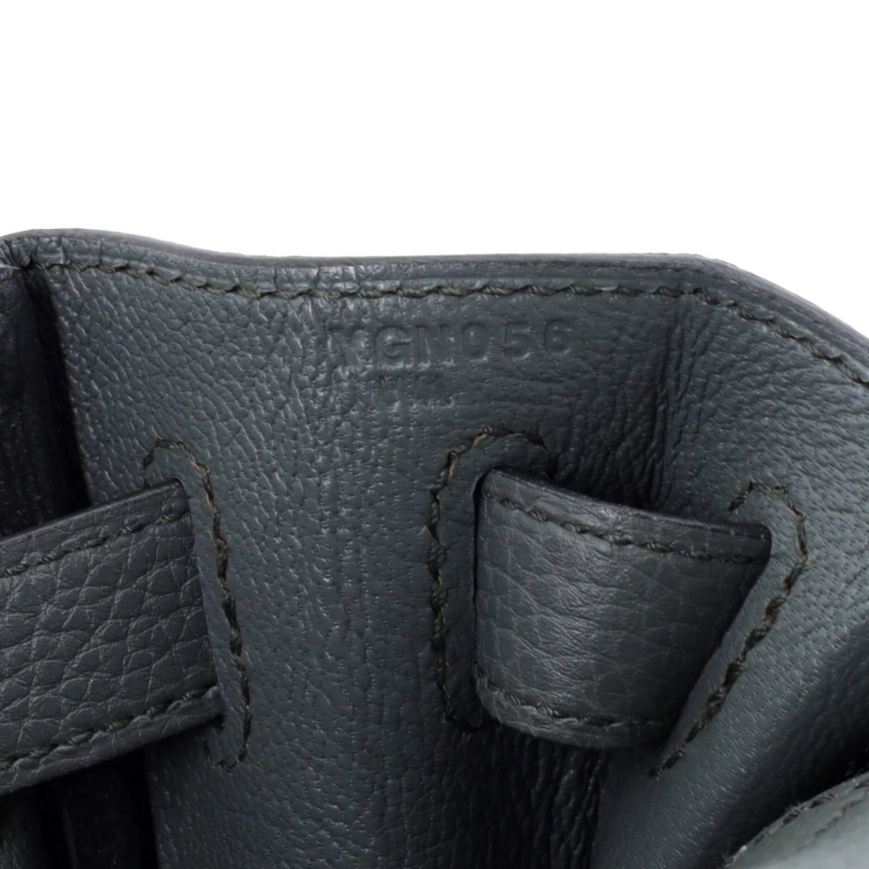 Kelly Handbag Vert Amande Togo with Palladium Hardware 28 - Deep Luxury