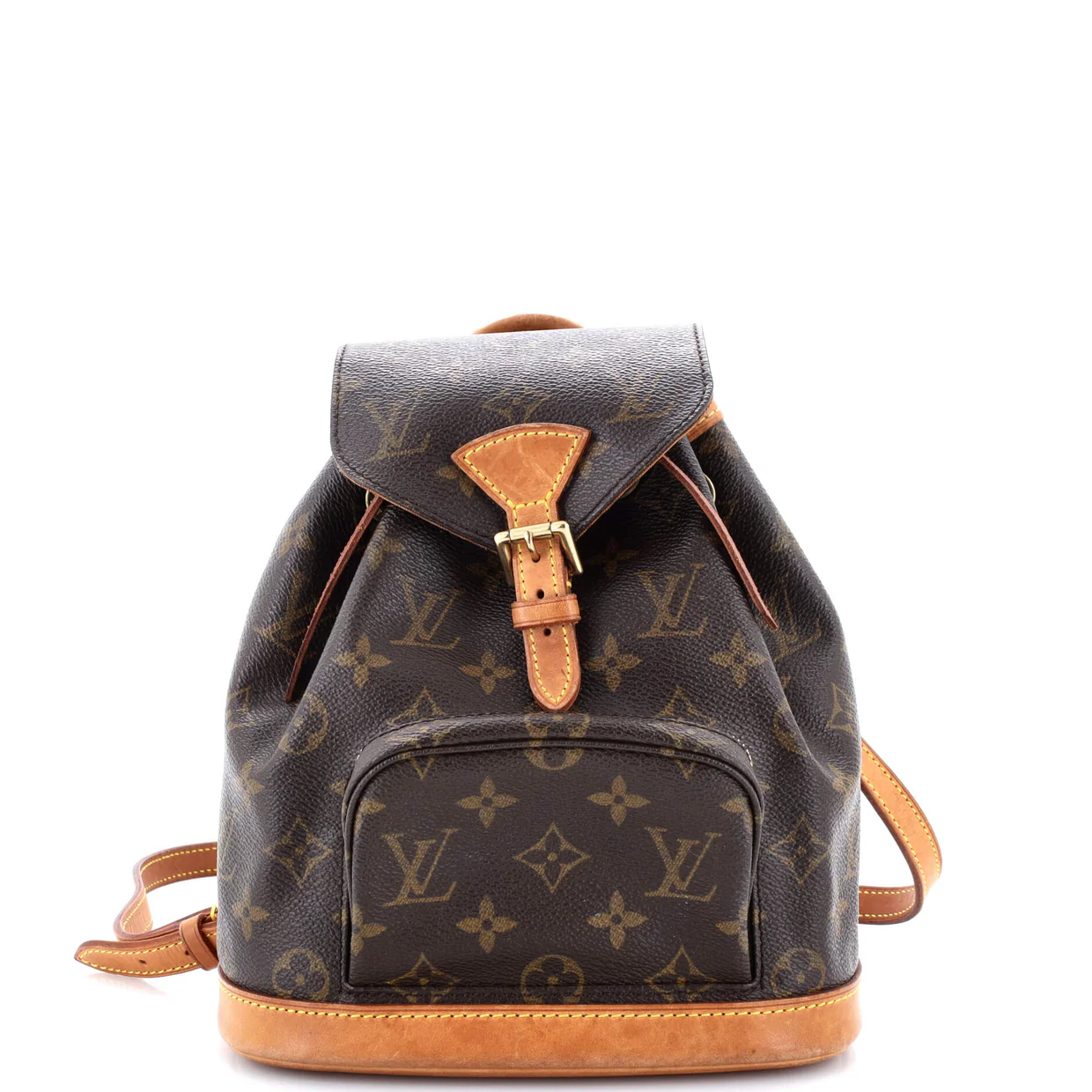 Vintage Montsouris Backpack Monogram Canvas PM - Deep Luxury