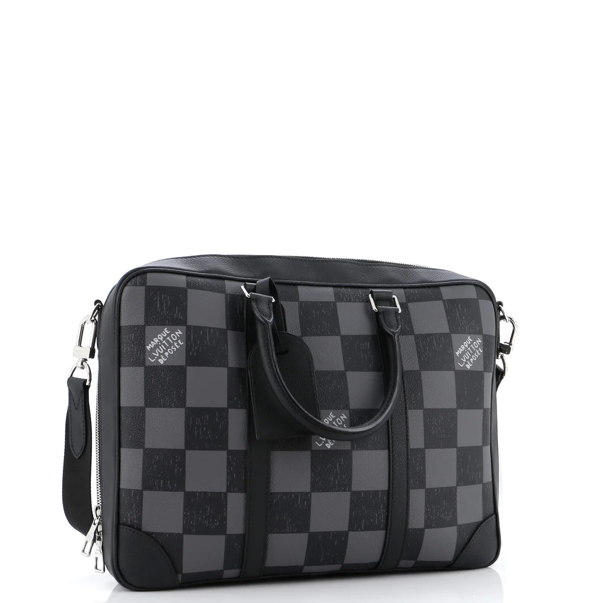 Sirius Briefcase Limited Edition Marque Deposee Damier Giant - Deep Luxury