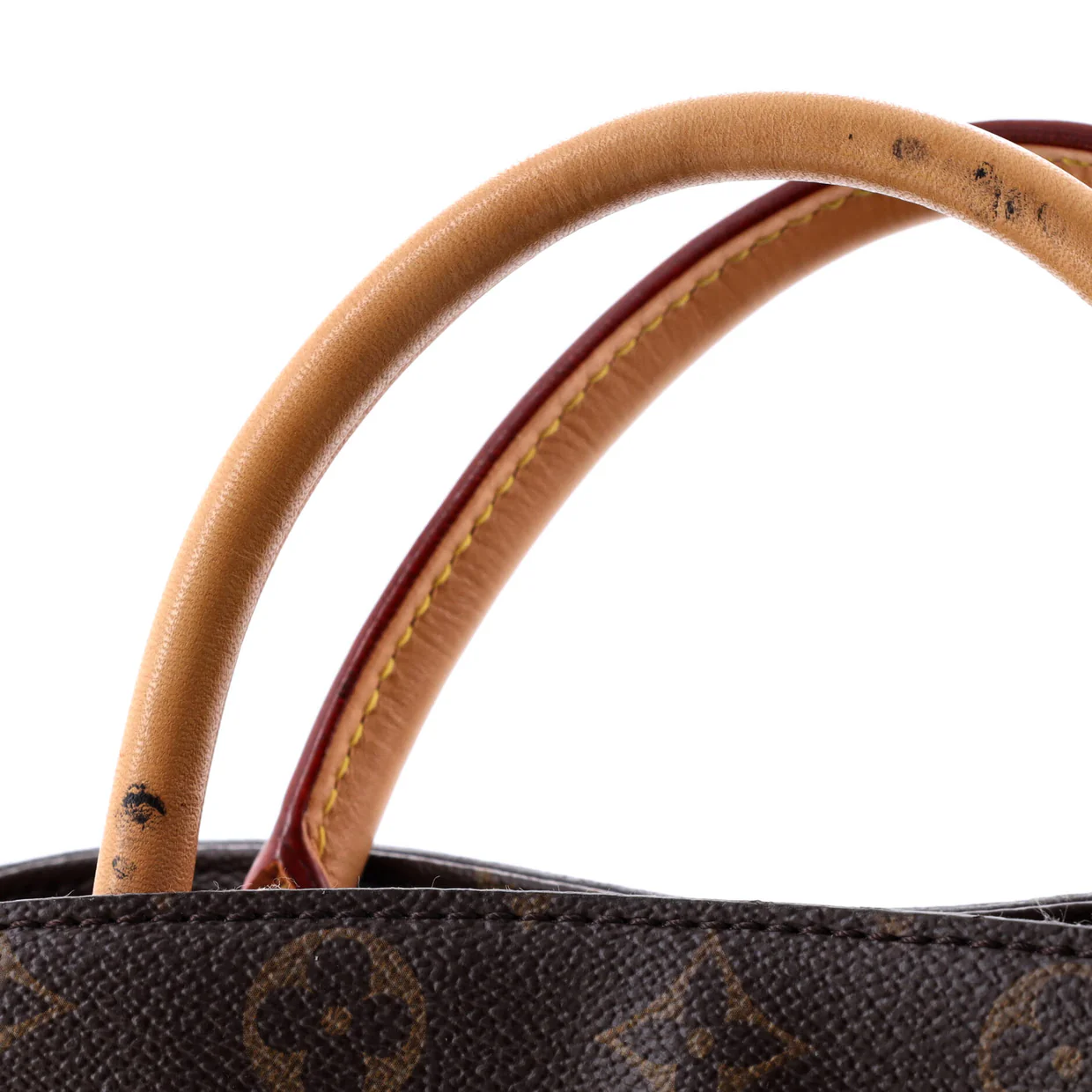 Montaigne Handbag Monogram Canvas MM - Deep Luxury