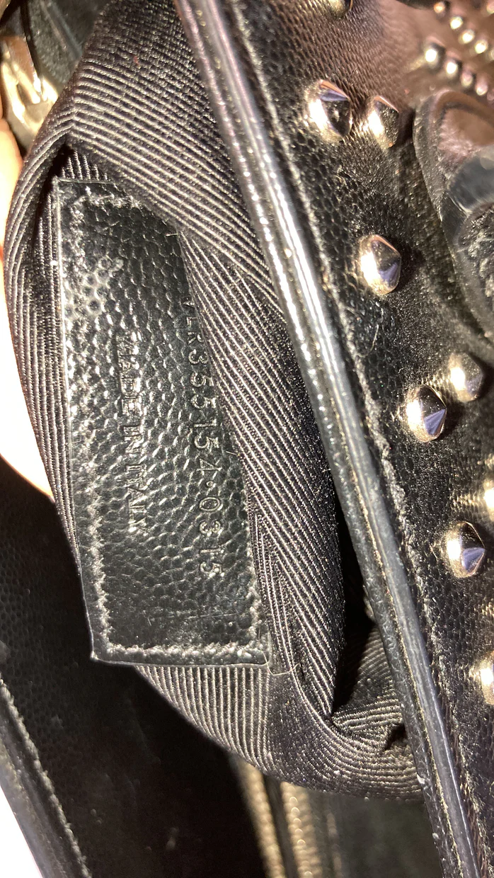 Sac de Jour Bag Studded Leather Small - Deep Luxury