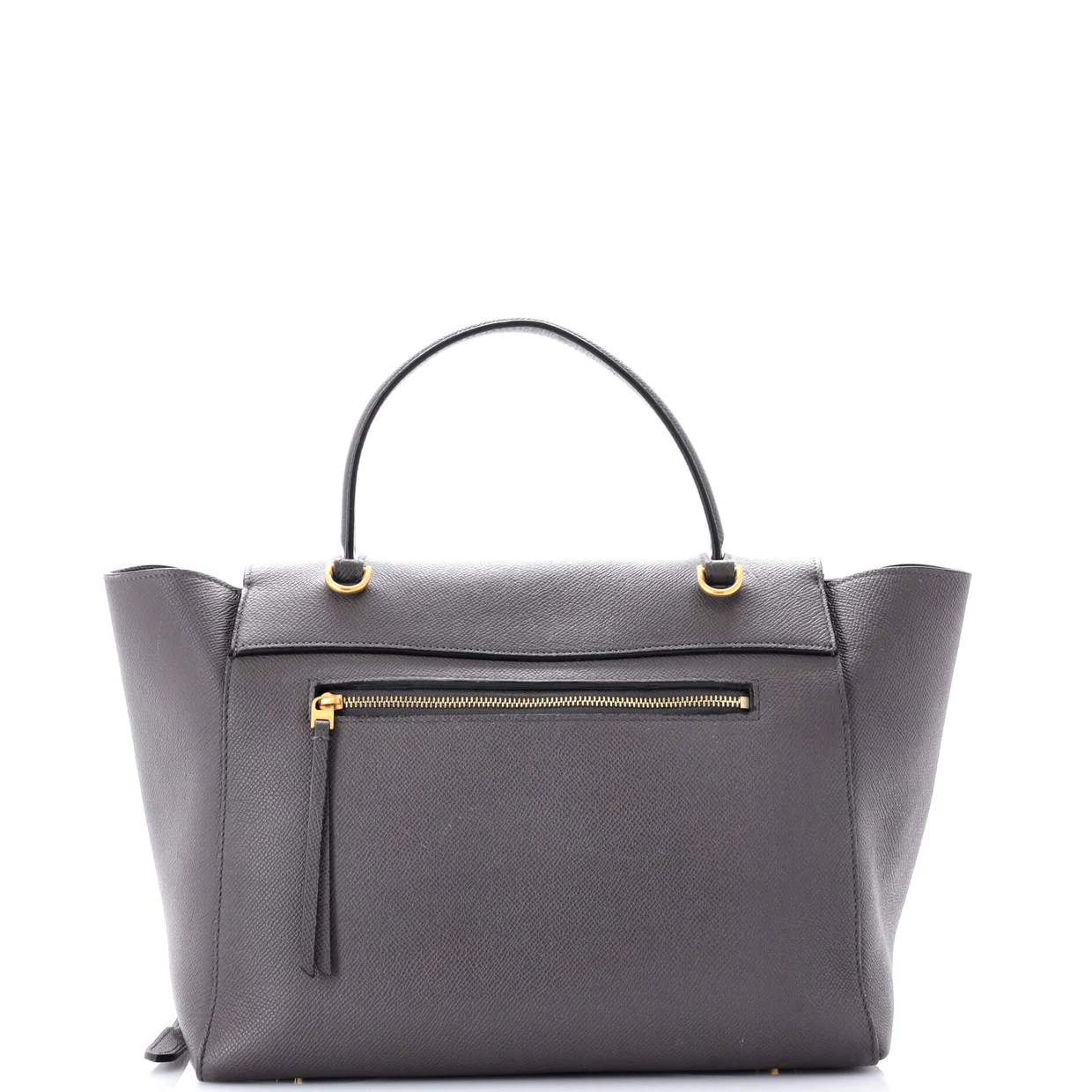 Belt Bag Textured Leather Mini - Deep Luxury