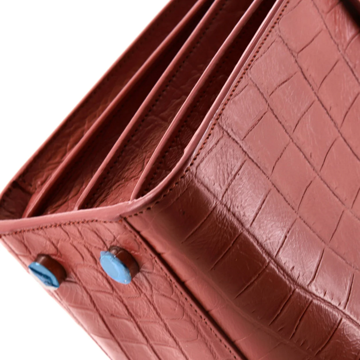 Sac de Jour NM Bag Crocodile Embossed Leather Nano - Deep Luxury