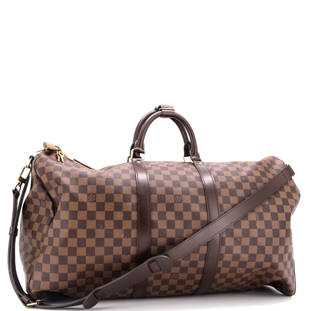 Keepall Bandouliere Bag Damier 55 - Deep Luxury