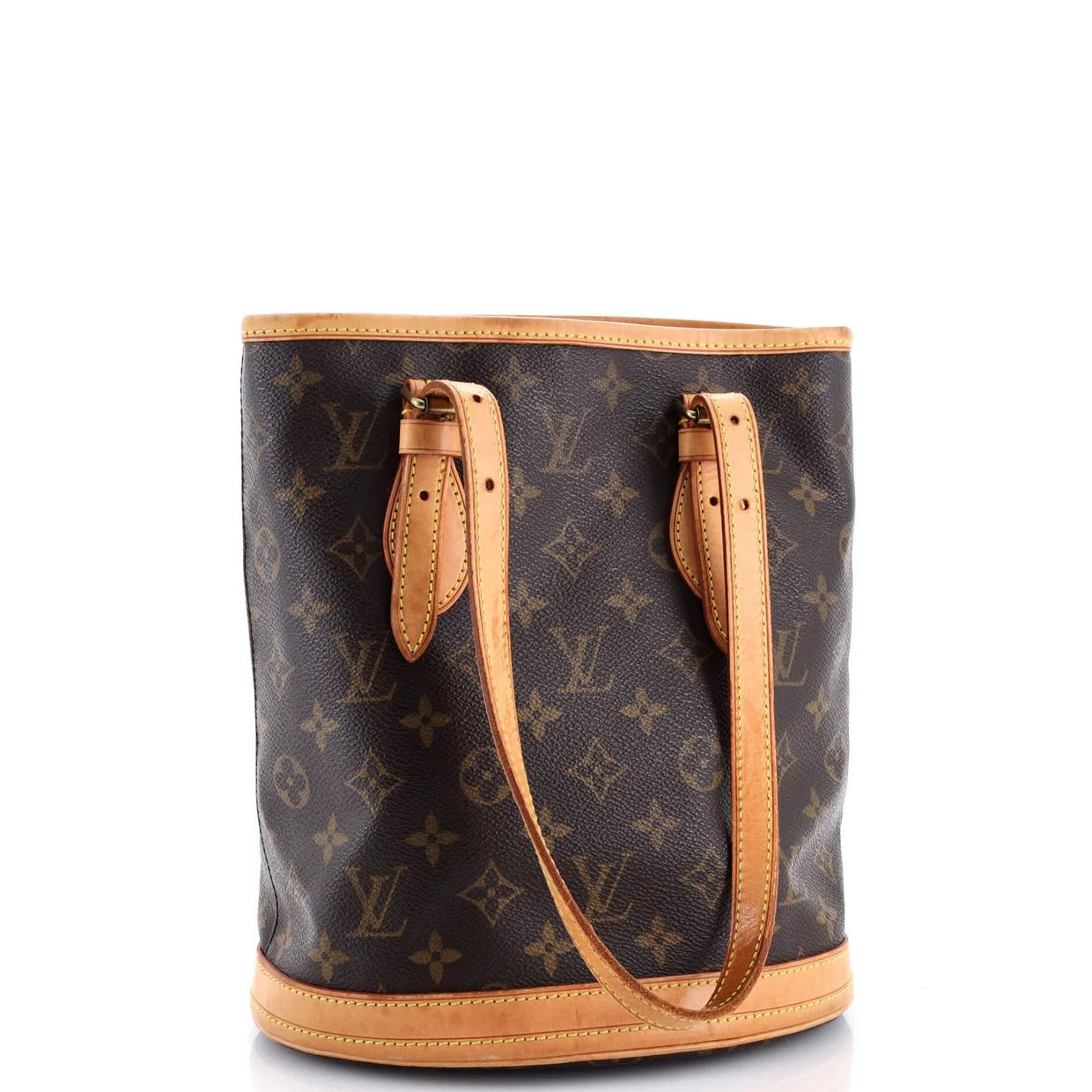 Petit Bucket Bag Monogram Canvas - Deep Luxury
