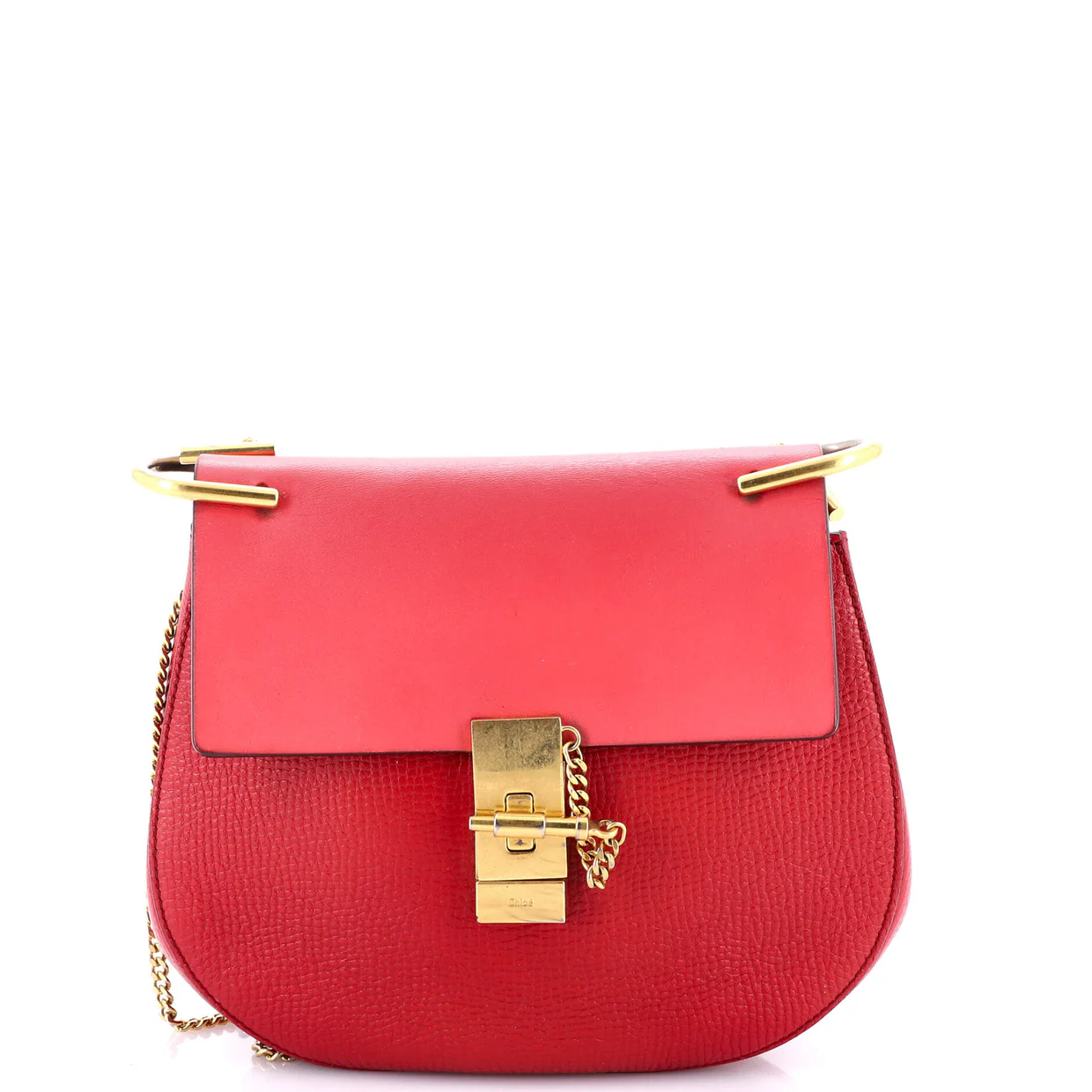 Drew Crossbody Bag Leather Small - Deep Luxury