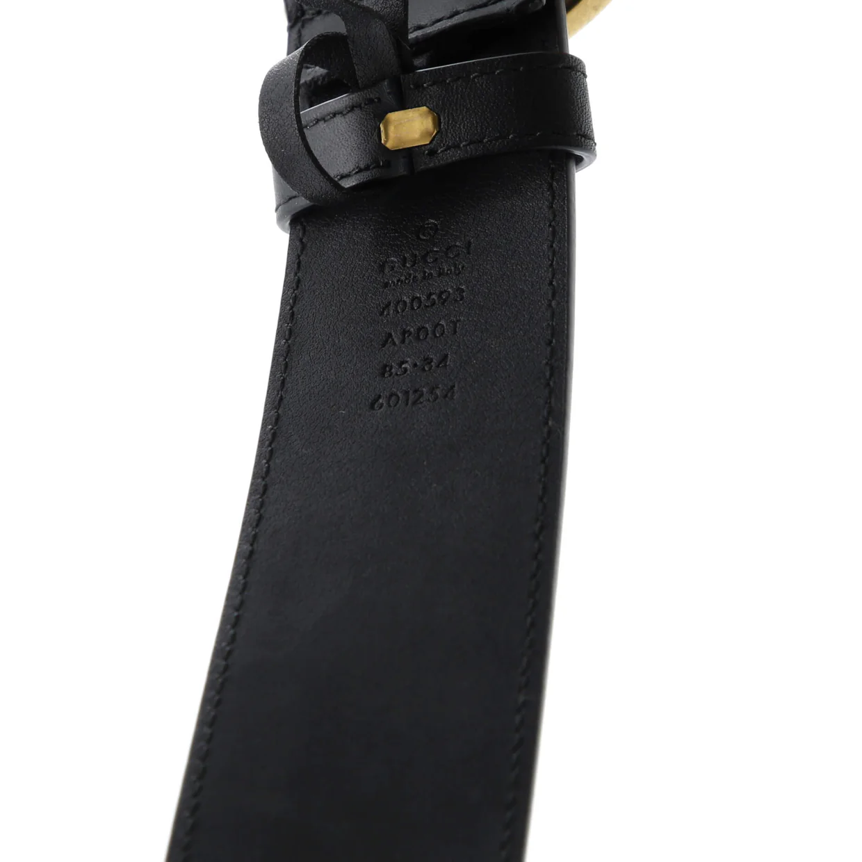 GG Marmont Belt Leather Medium - Deep Luxury