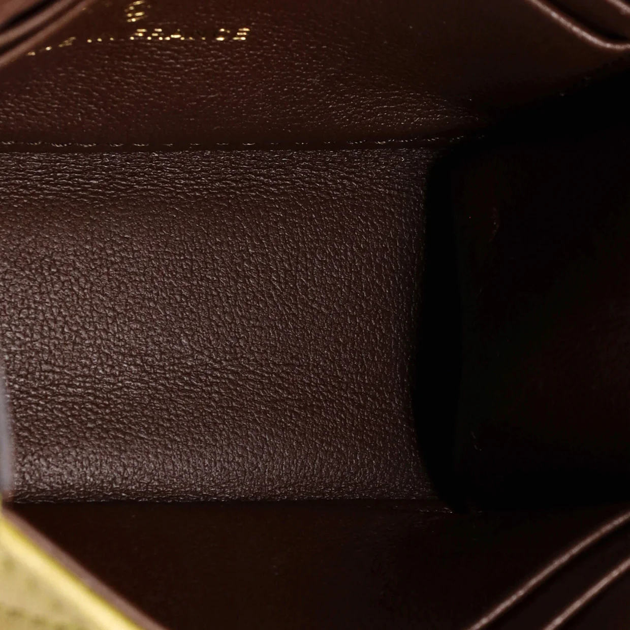 Square Classic Flap Top Handle Clutch with Chain Quilted Lambskin - Deep Luxury