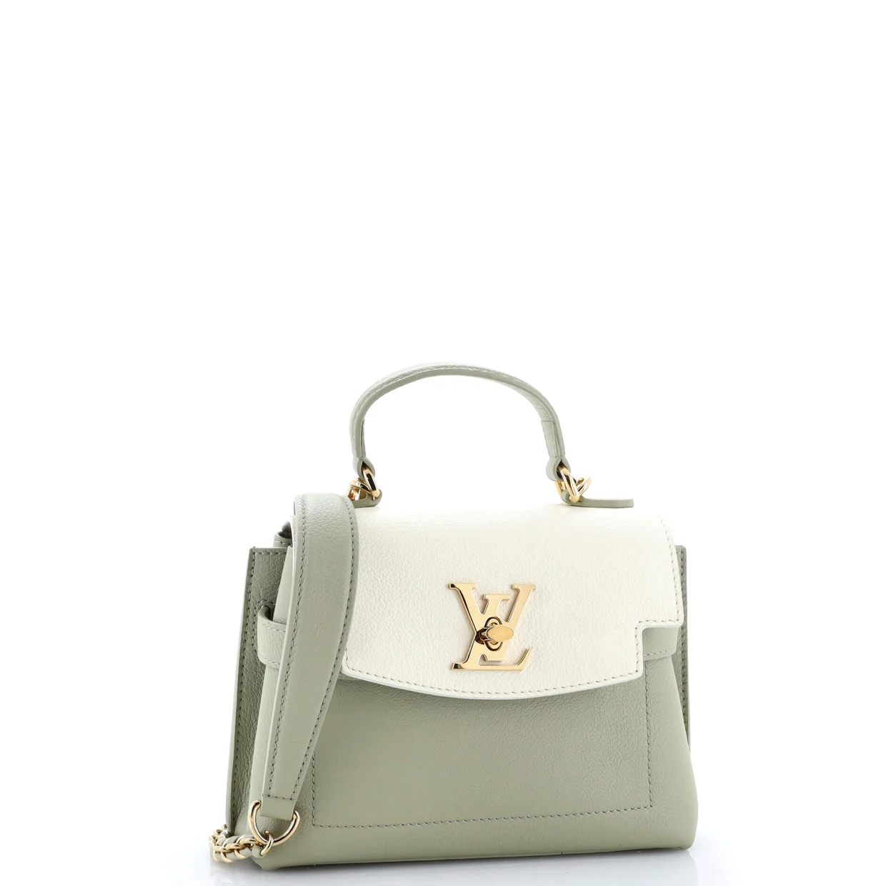 Lockme Ever Handbag Leather Mini - Deep Luxury