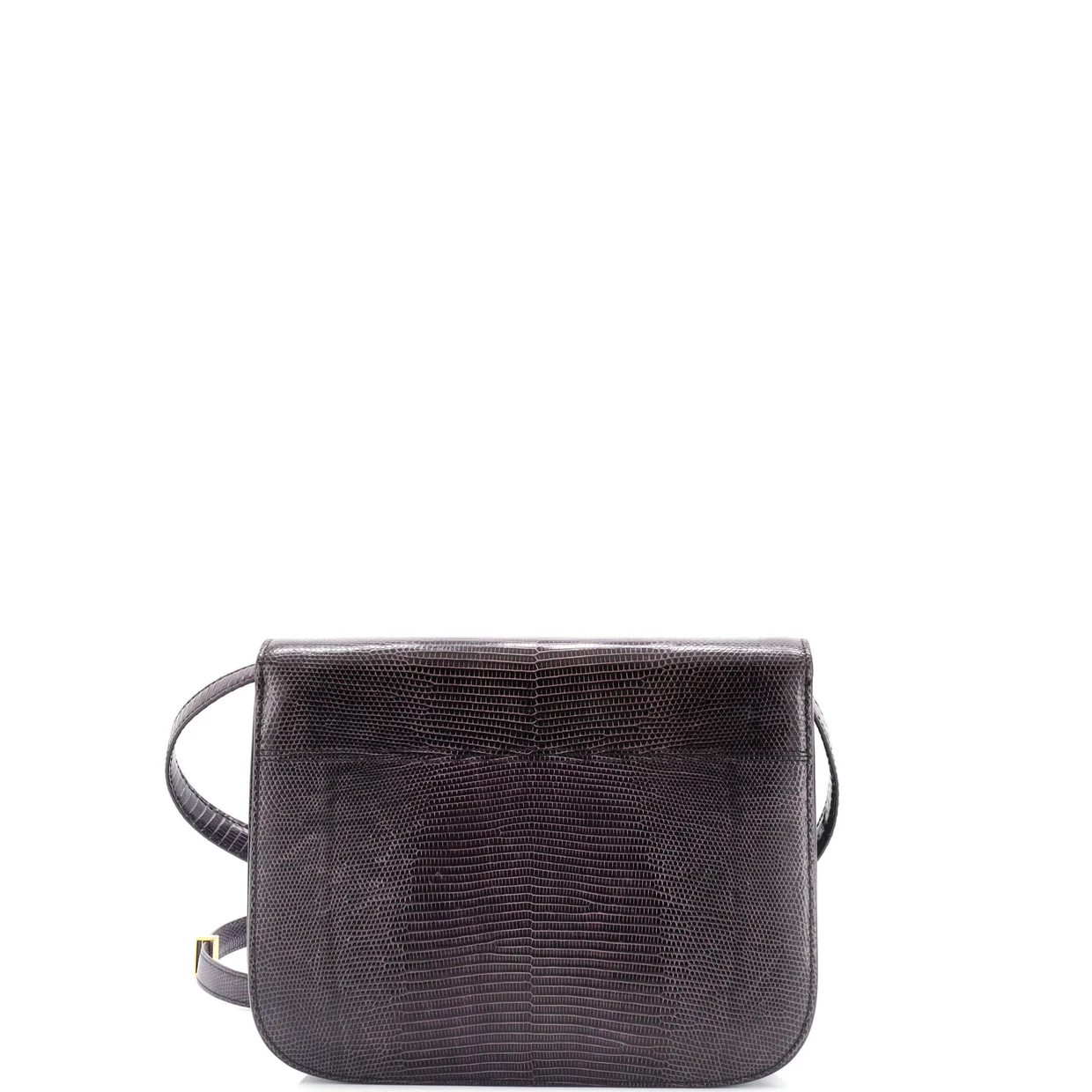 Classic Box Bag Lizard Medium - Deep Luxury