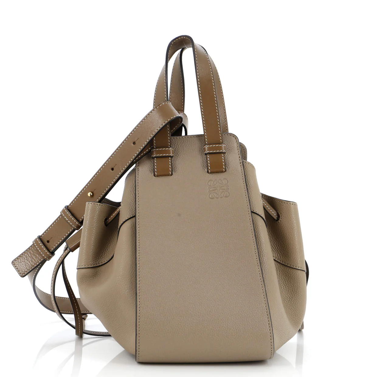 Hammock Bag Leather Small - Deep Luxury