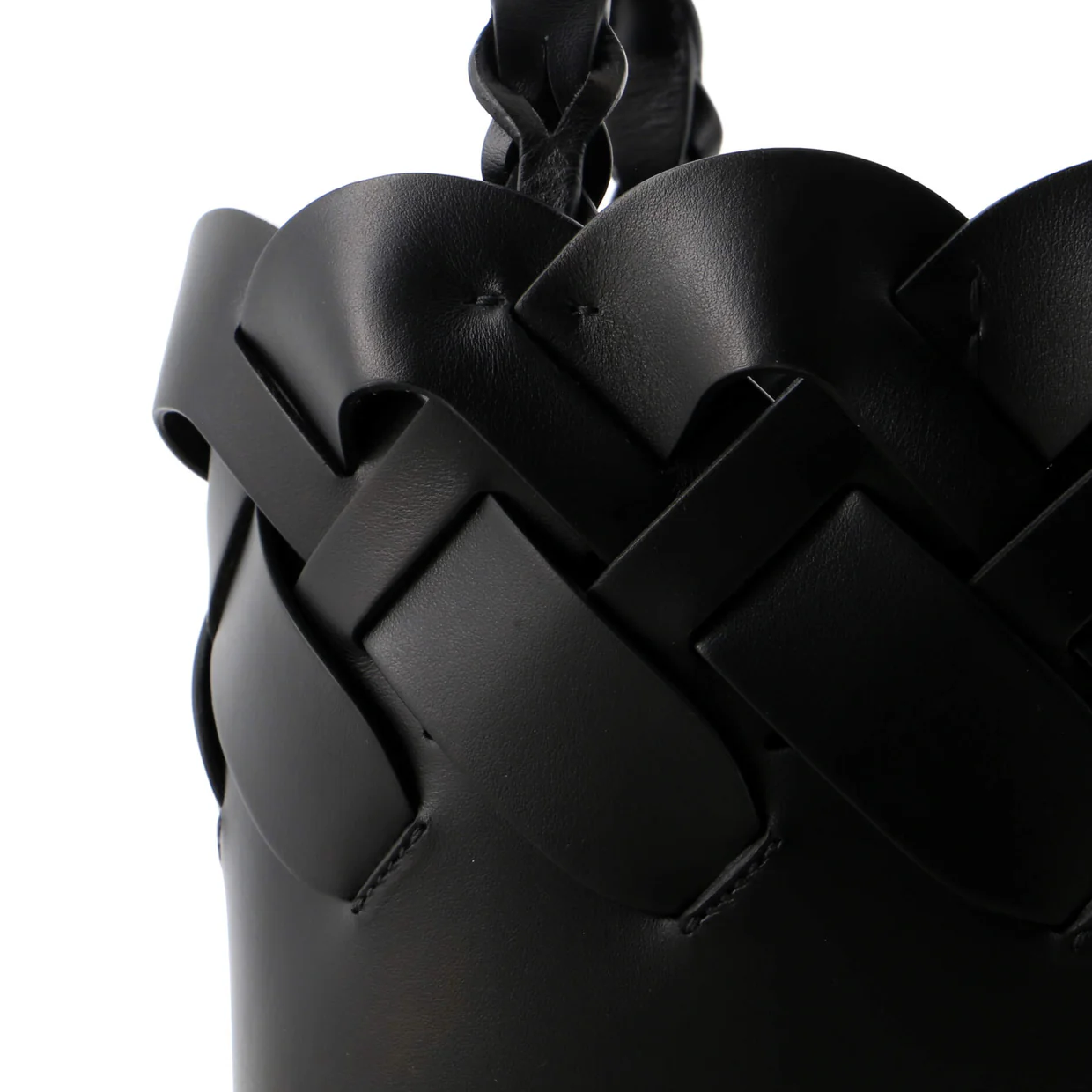 Tress Tote Leather Small - Deep Luxury