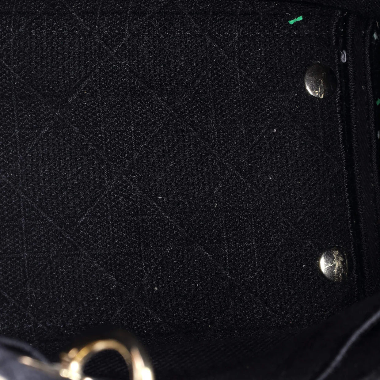Lady D-Lite Bag Cannage Embroidered Canvas Medium - Deep Luxury