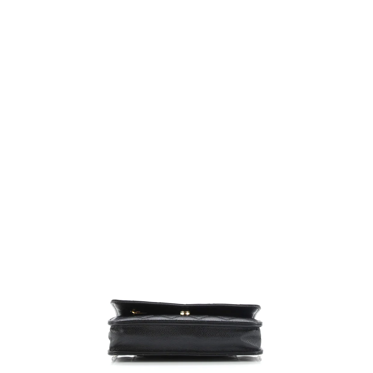 Wallet on Chain Quilted Caviar - Deep Luxury