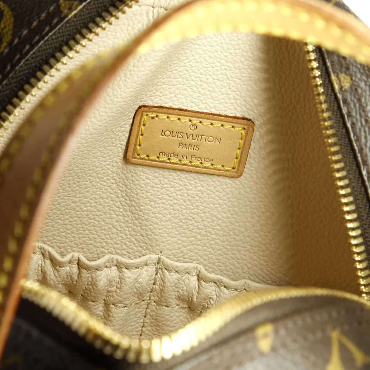 Spontini Handbag Monogram Canvas - Deep Luxury