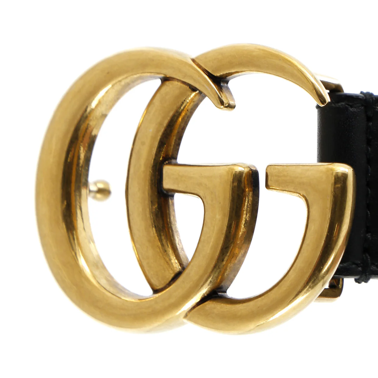 GG Marmont Belt Leather Medium 85 - Deep Luxury