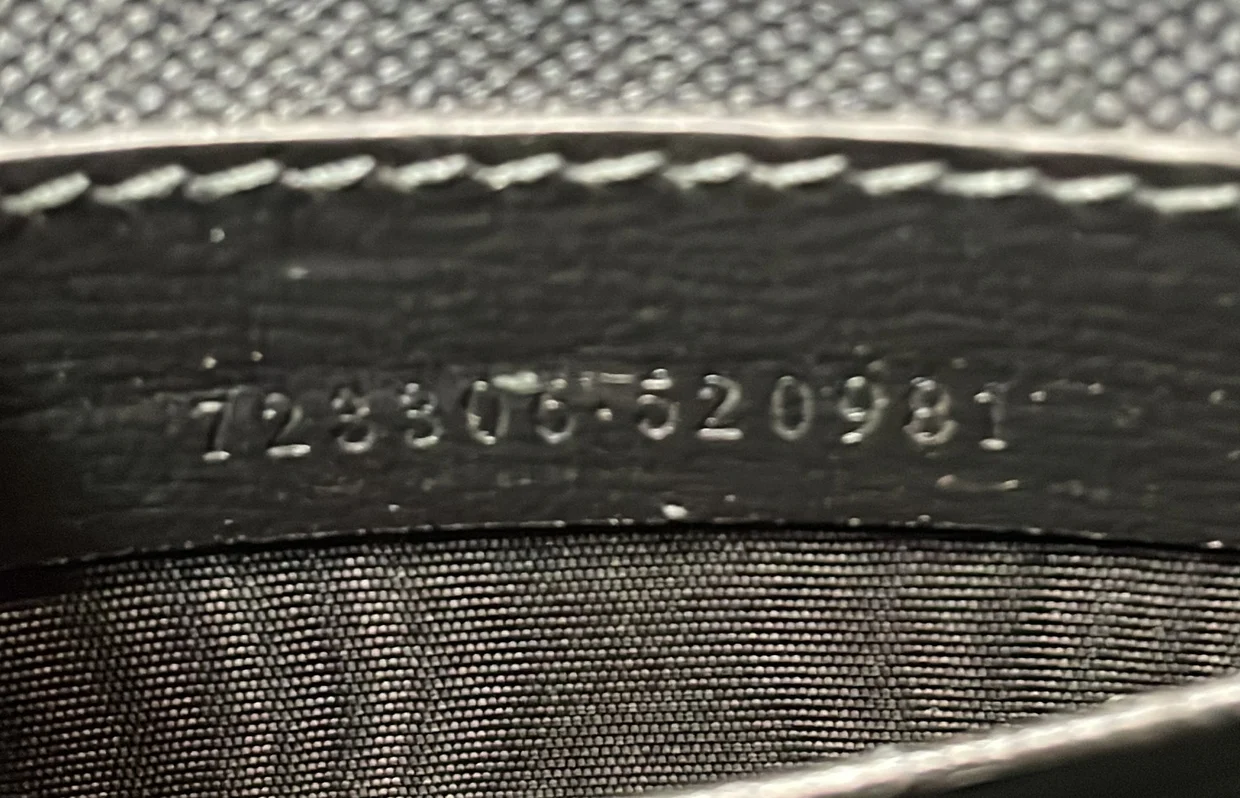 Interlocking G Patch Wristlet Messenger Bag GG Coated Canvas Mini - Deep Luxury