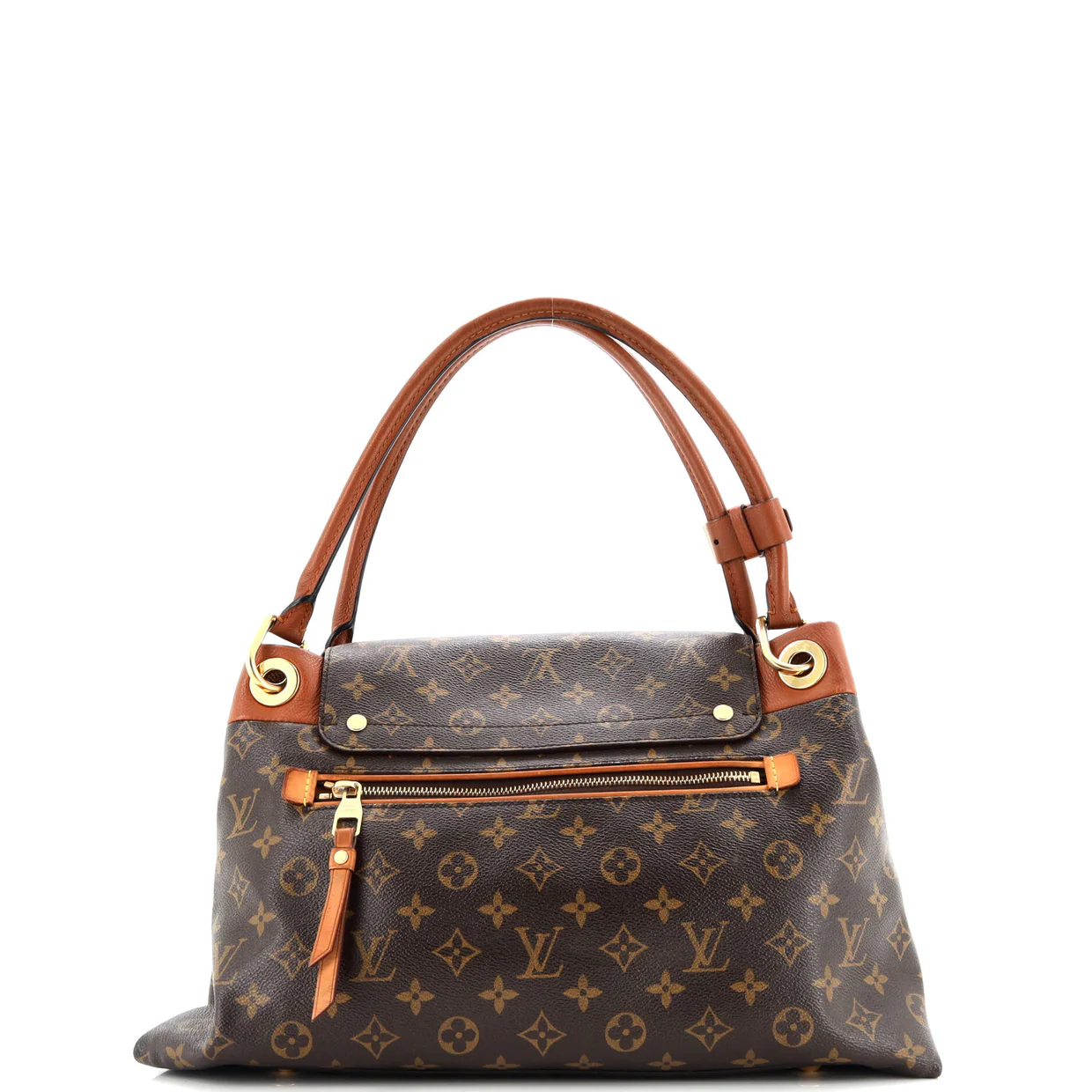 Olympe Handbag Monogram Canvas - Deep Luxury