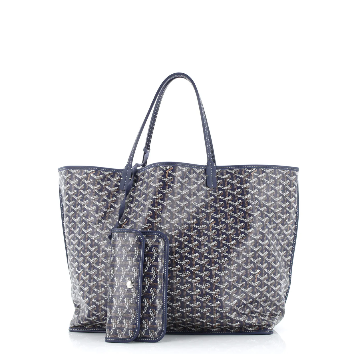 Anjou Reversible Tote Coated Canvas GM - Deep Luxury