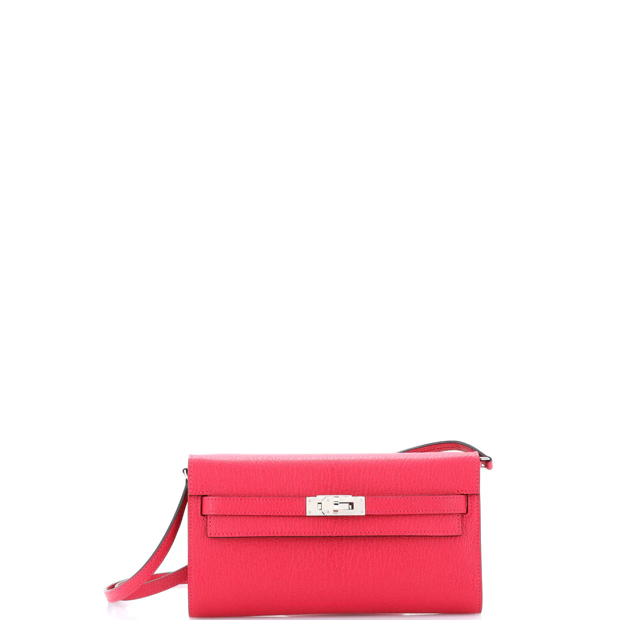 Kelly To Go Wallet Chevre Mysore - Deep Luxury