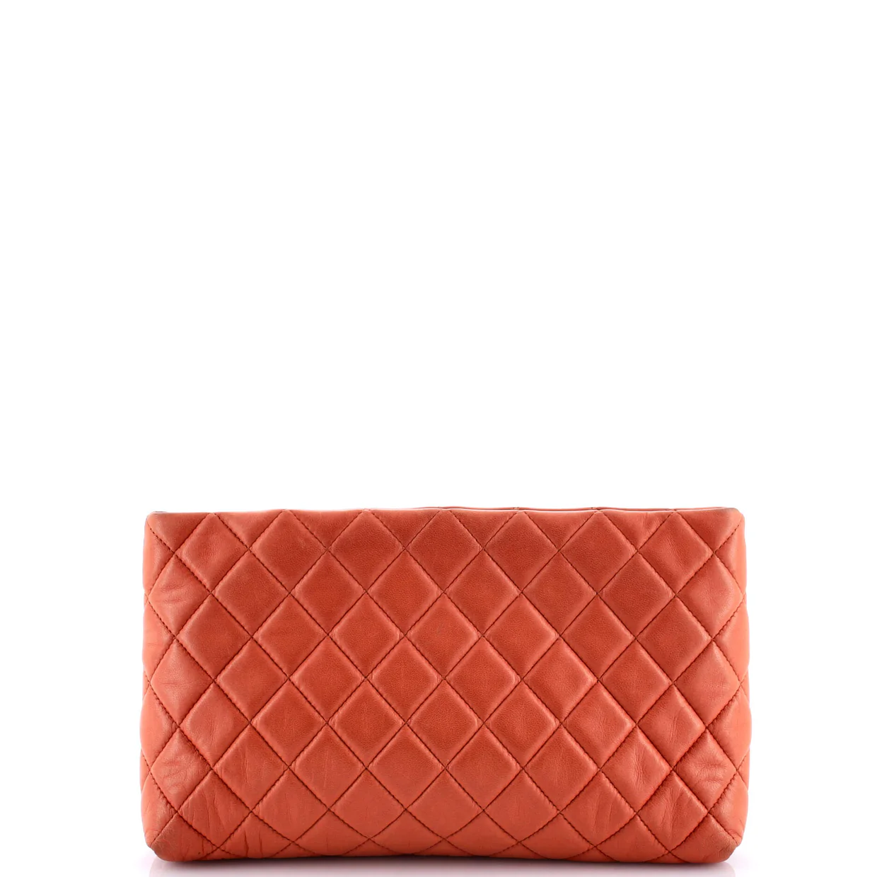 Square Timeless Clutch Quilted Lambskin - Deep Luxury