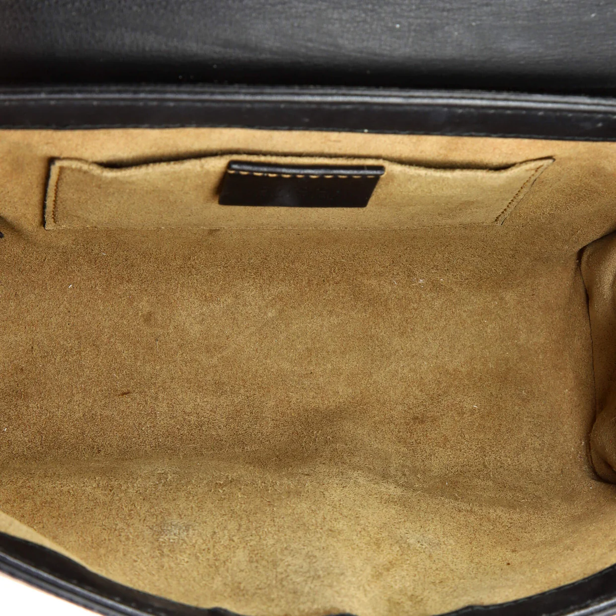 Padlock Shoulder Bag GG Coated Canvas and Leather Small - Deep Luxury