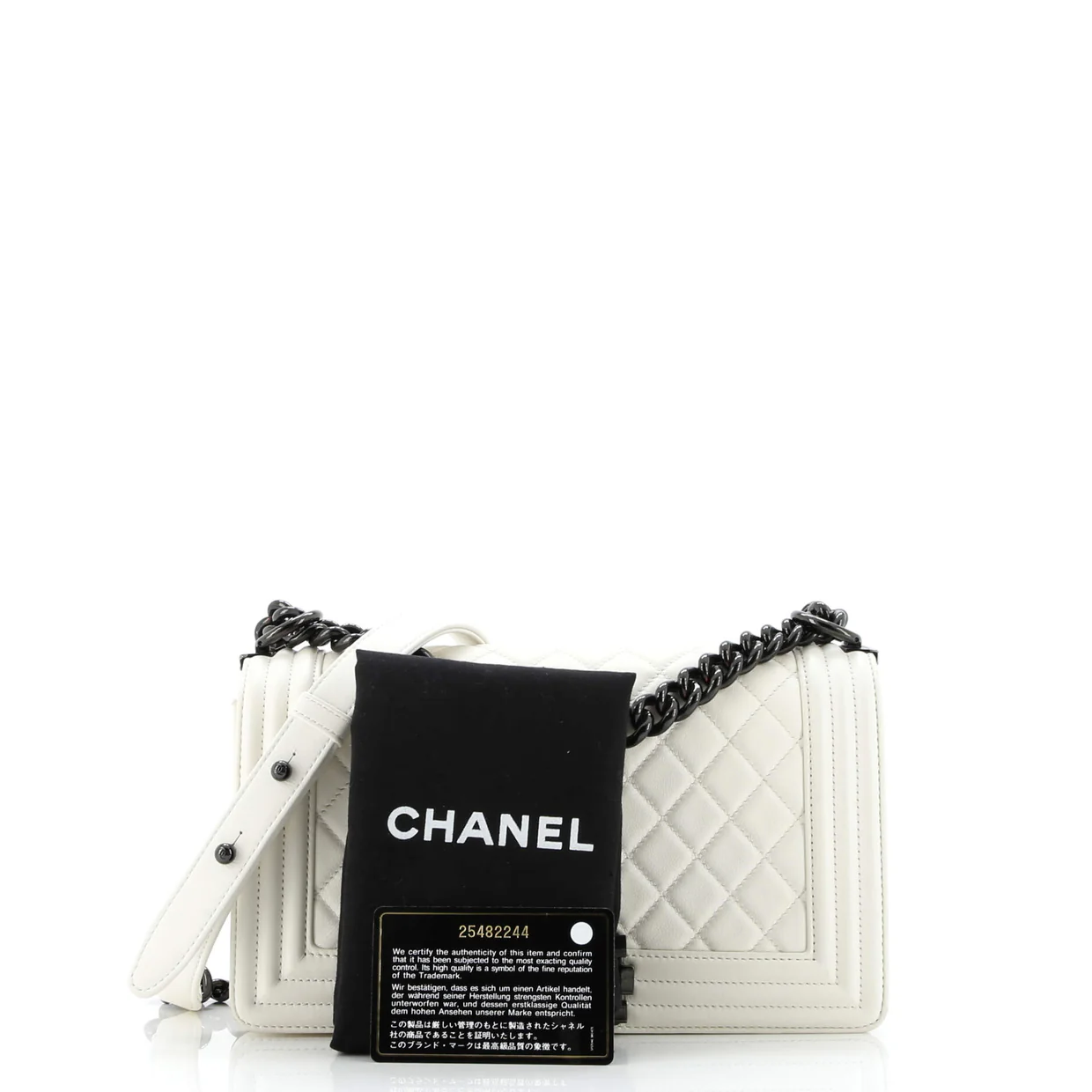 Boy Flap Bag Quilted Lambskin Old Medium - Deep Luxury