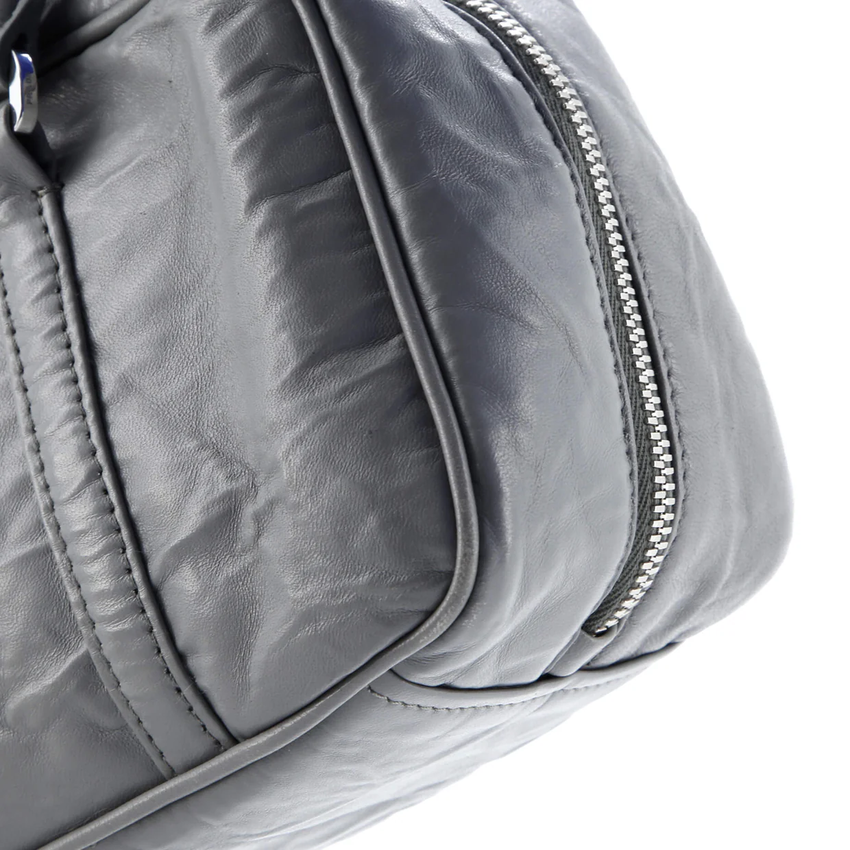 Re-Edition Top Handle Bauletto Bag Nappa Antique Medium - Deep Luxury