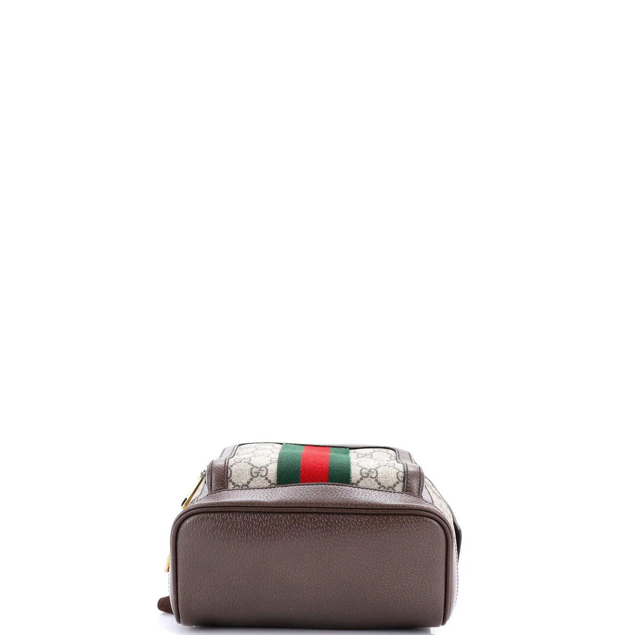 Ophidia Backpack GG Coated Canvas and Leather Small - Deep Luxury