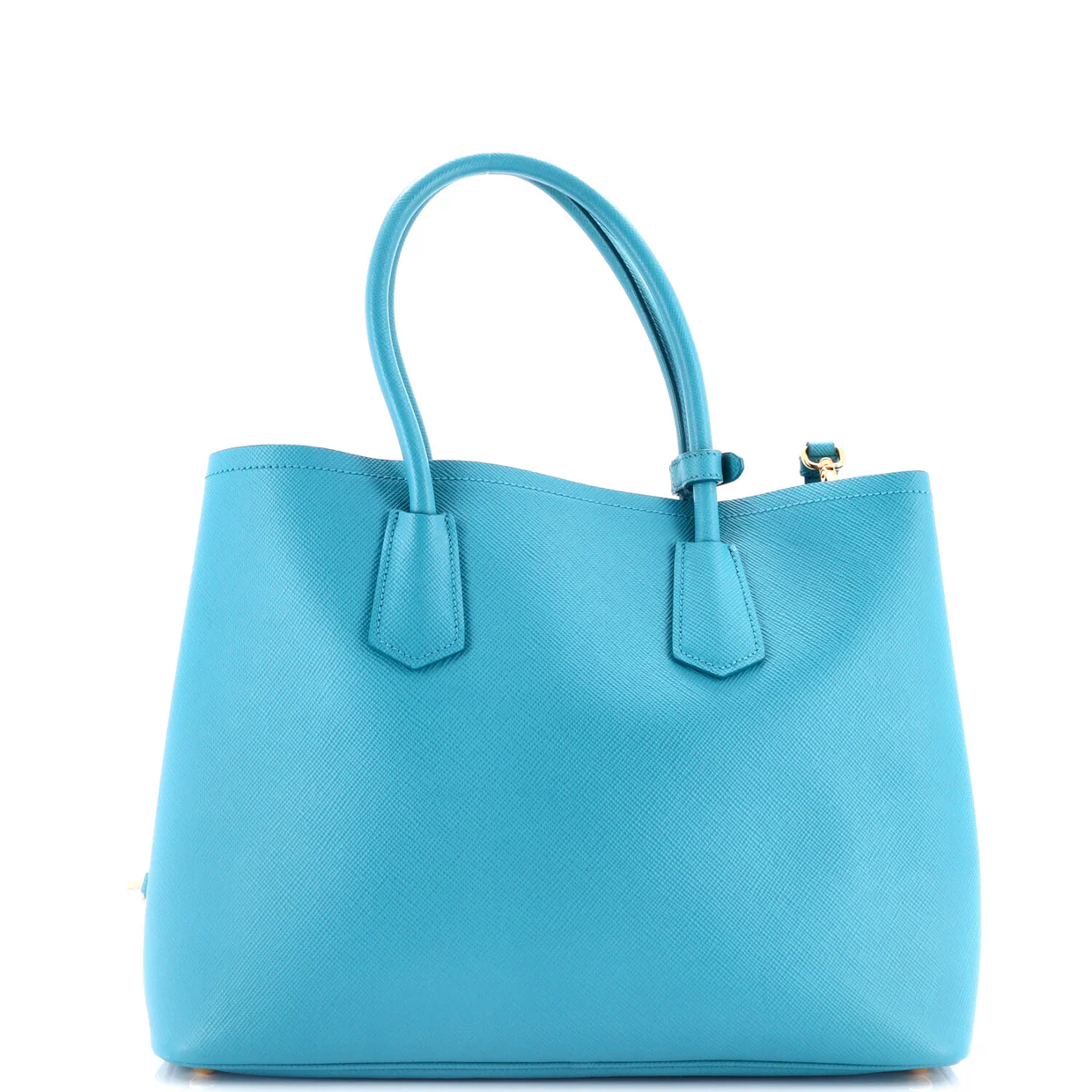 Cuir Double Tote Saffiano Leather Large - Deep Luxury