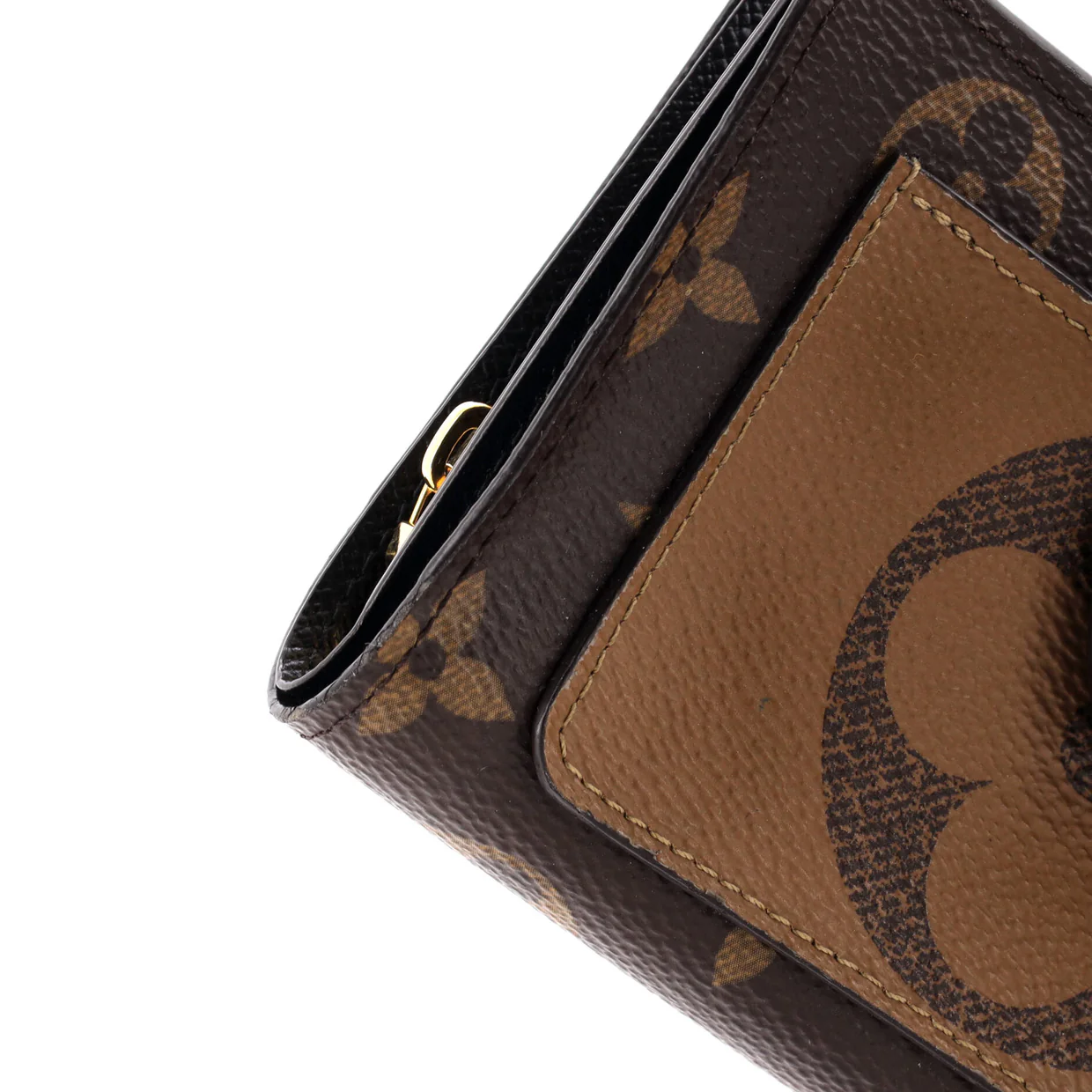 Juliette Wallet Reverse Monogram Canvas - Deep Luxury